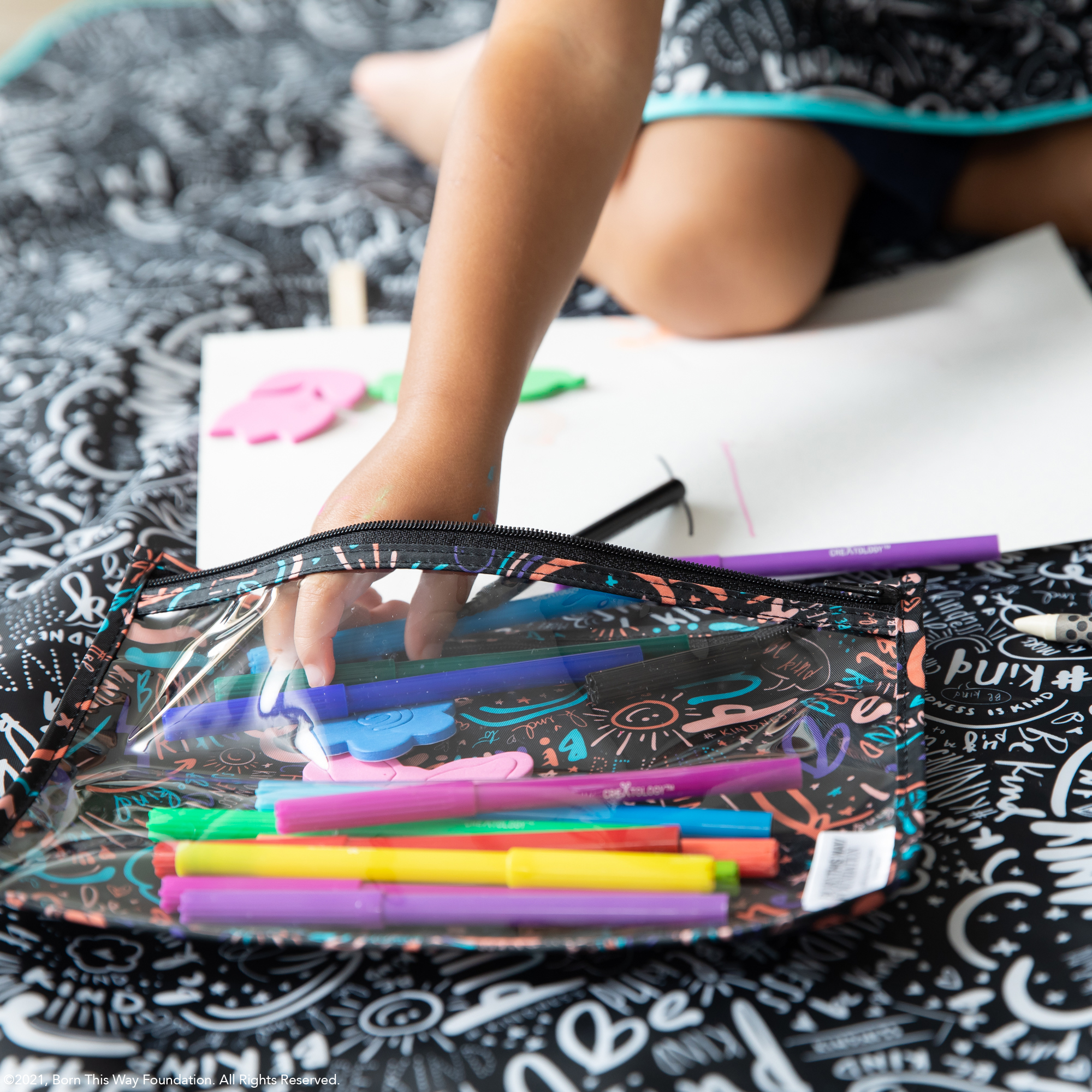 Second chance (no original packaging) - Short-sleeved art smock - Be Kind