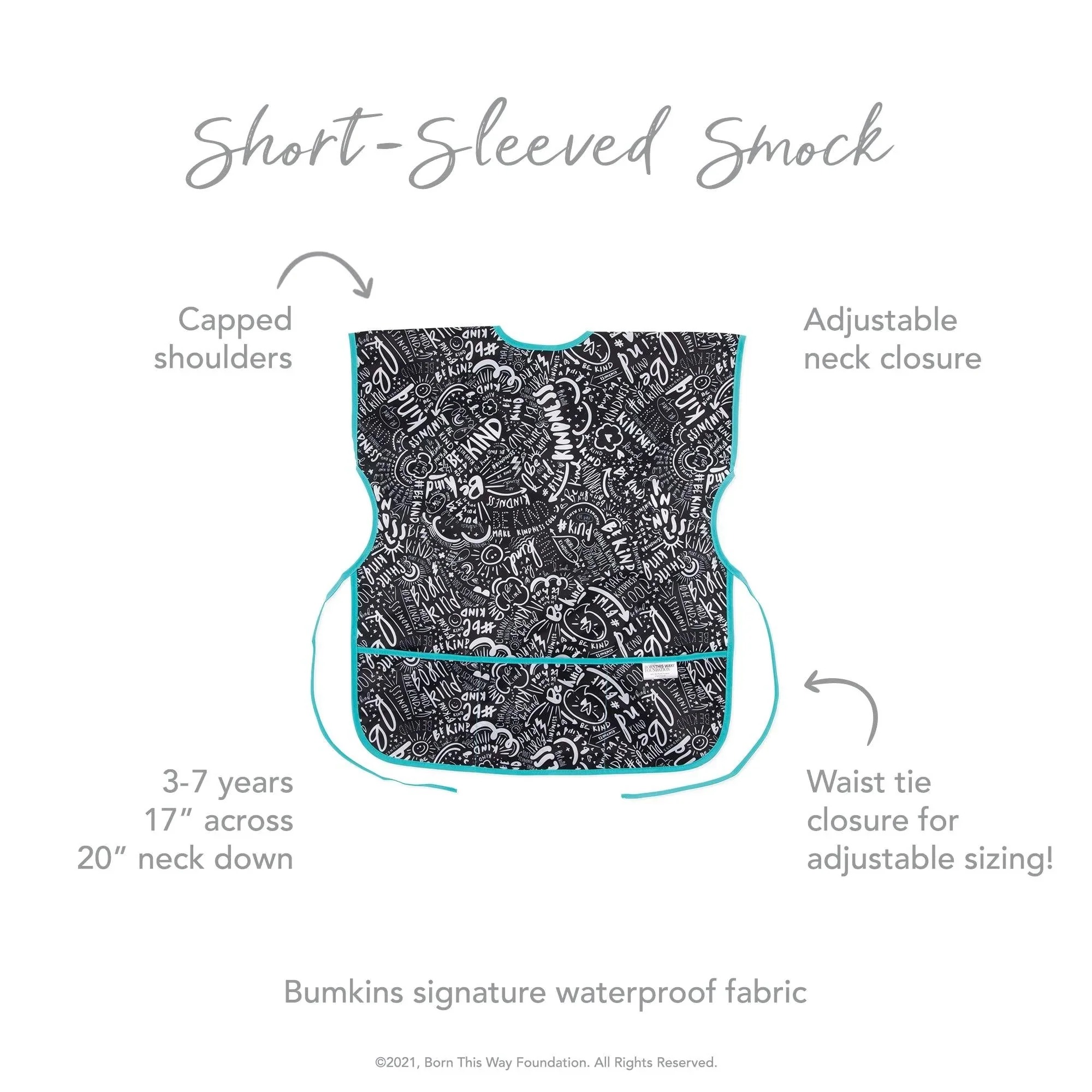 Second chance (no original packaging) - Short-sleeved art smock - Be Kind