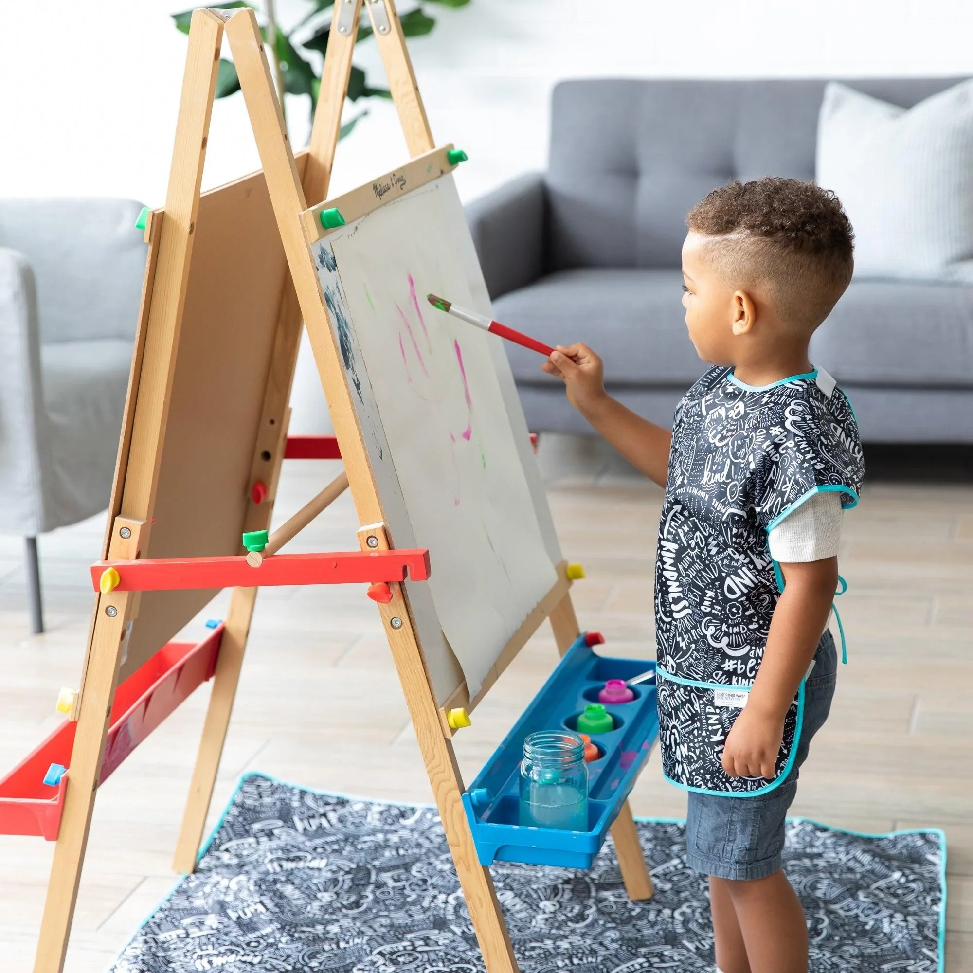 Second chance (no original packaging) - Short-sleeved art smock - Be Kind