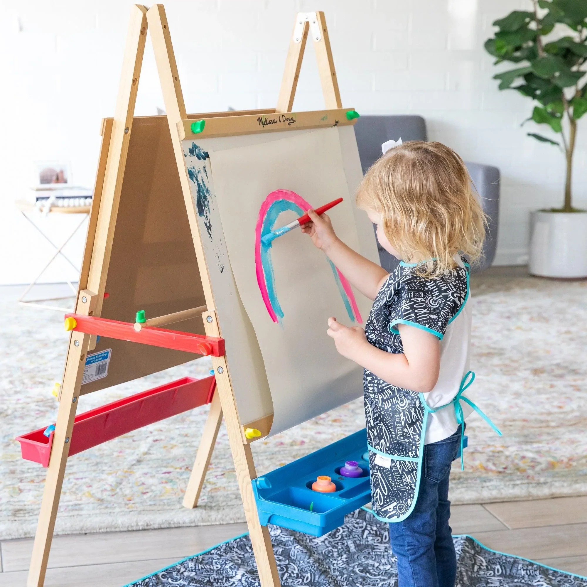 Second chance (no original packaging) - Short-sleeved art smock - Be Kind