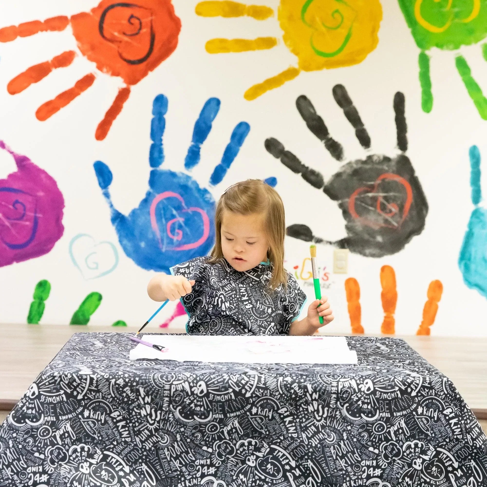 Second chance (no original packaging) - Short-sleeved art smock - Be Kind