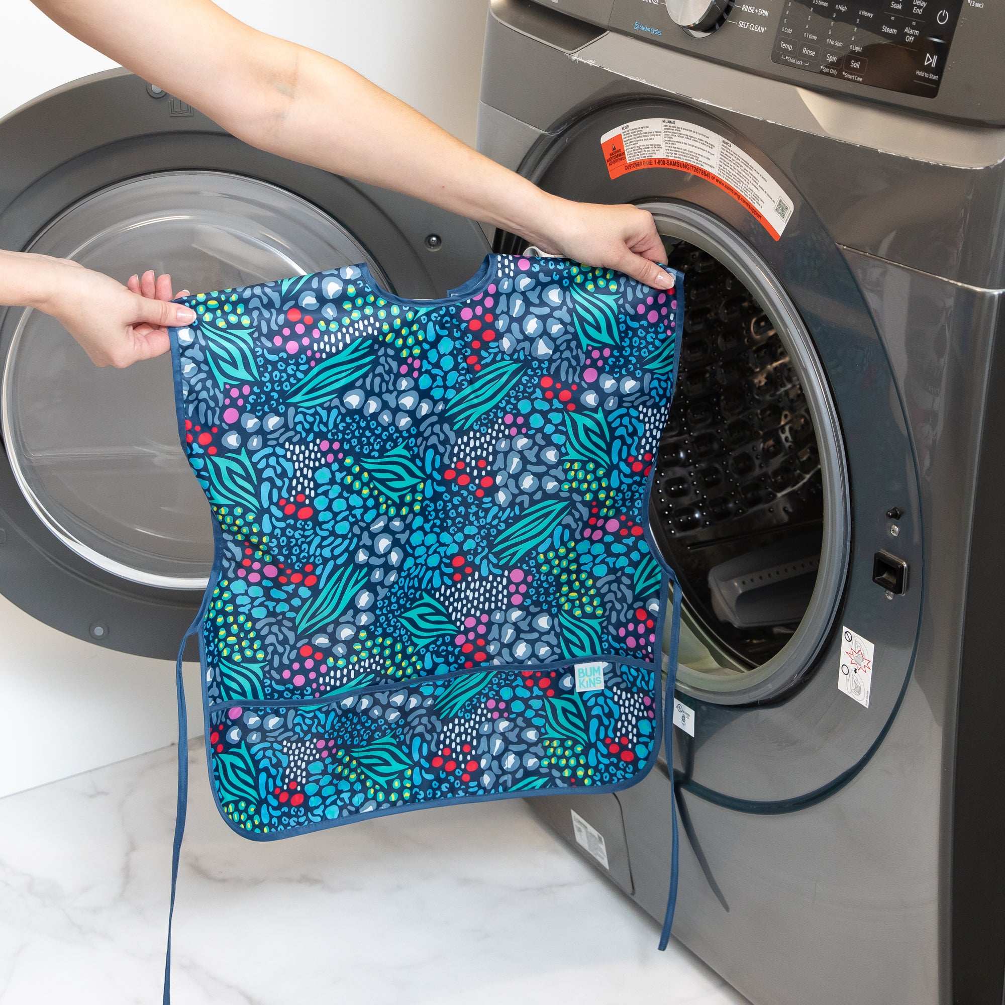 Second Chance (No Original Packaging) - Short-Sleeved Art Smock - Animal Prints