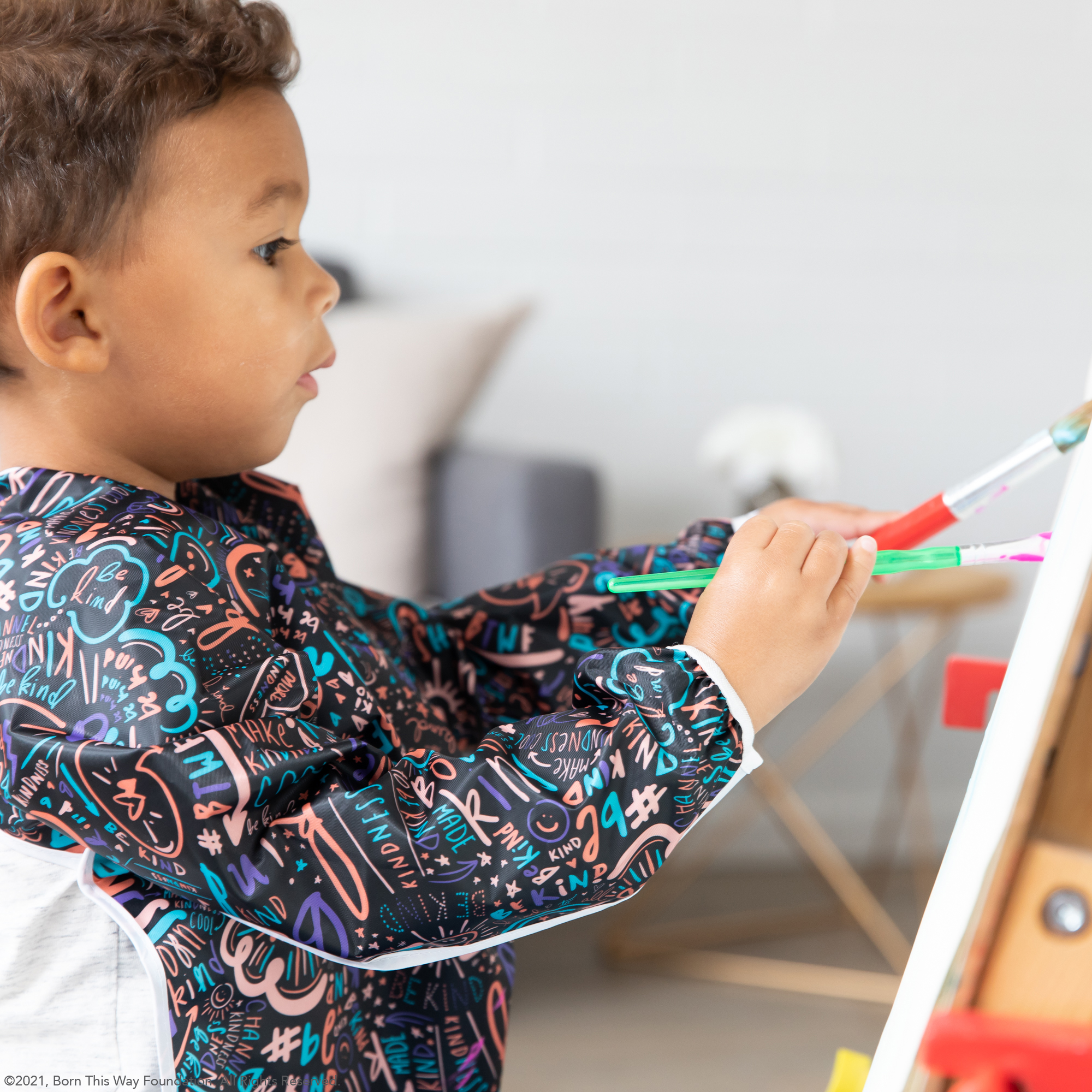 Second Chance (No Original Packaging) - Long-Sleeved Art Smock - 3-5 years - Channel Kindness