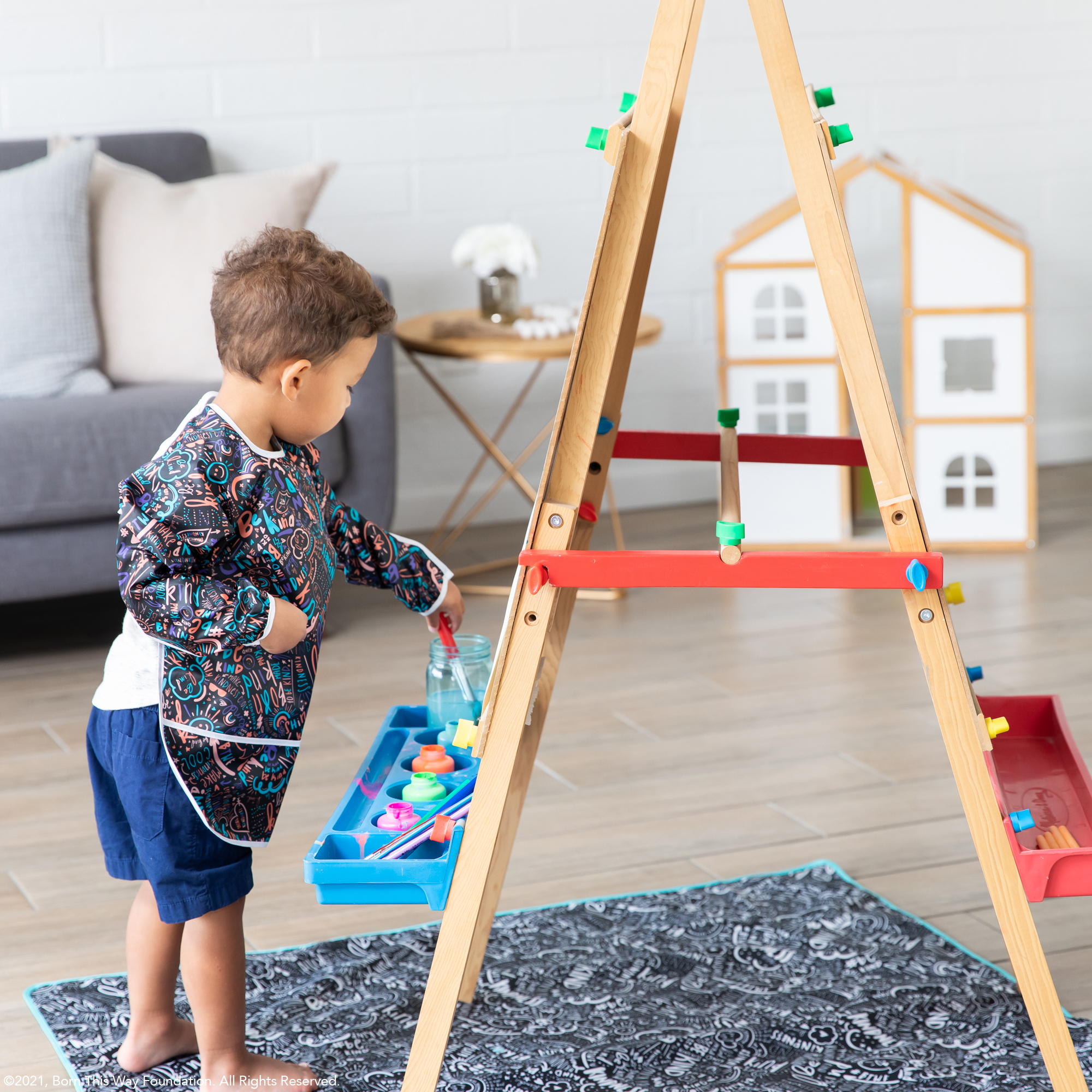 Second Chance (No Original Packaging) - Long-Sleeved Art Smock - 3-5 years - Channel Kindness