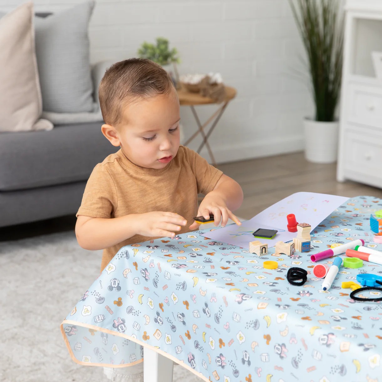 Second chance (no original packaging) - Splat mat - Disney Mickey + Minnie Sunny Side Up