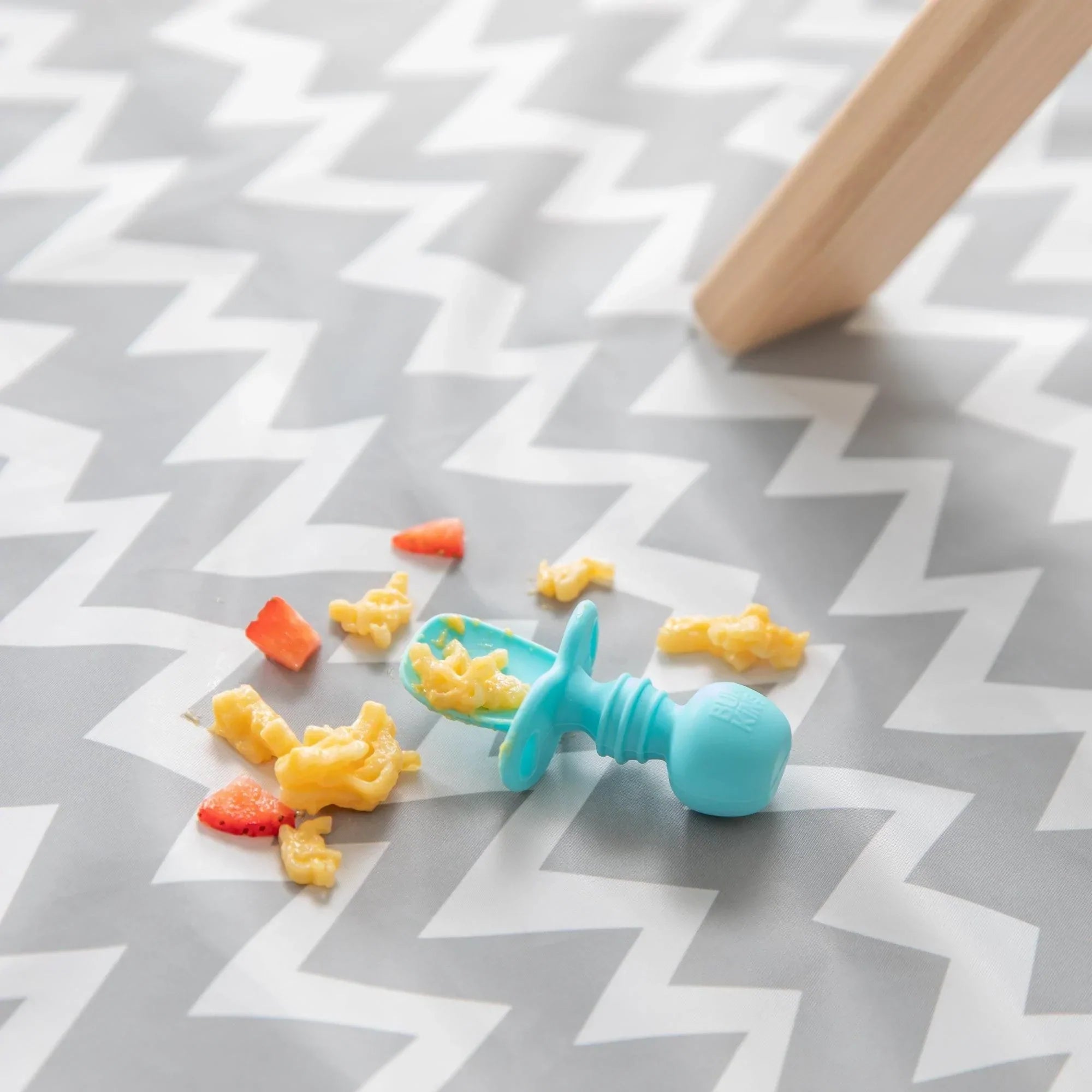 Second Chance (No Original Packaging) - Splat Mat - Grey Chevron