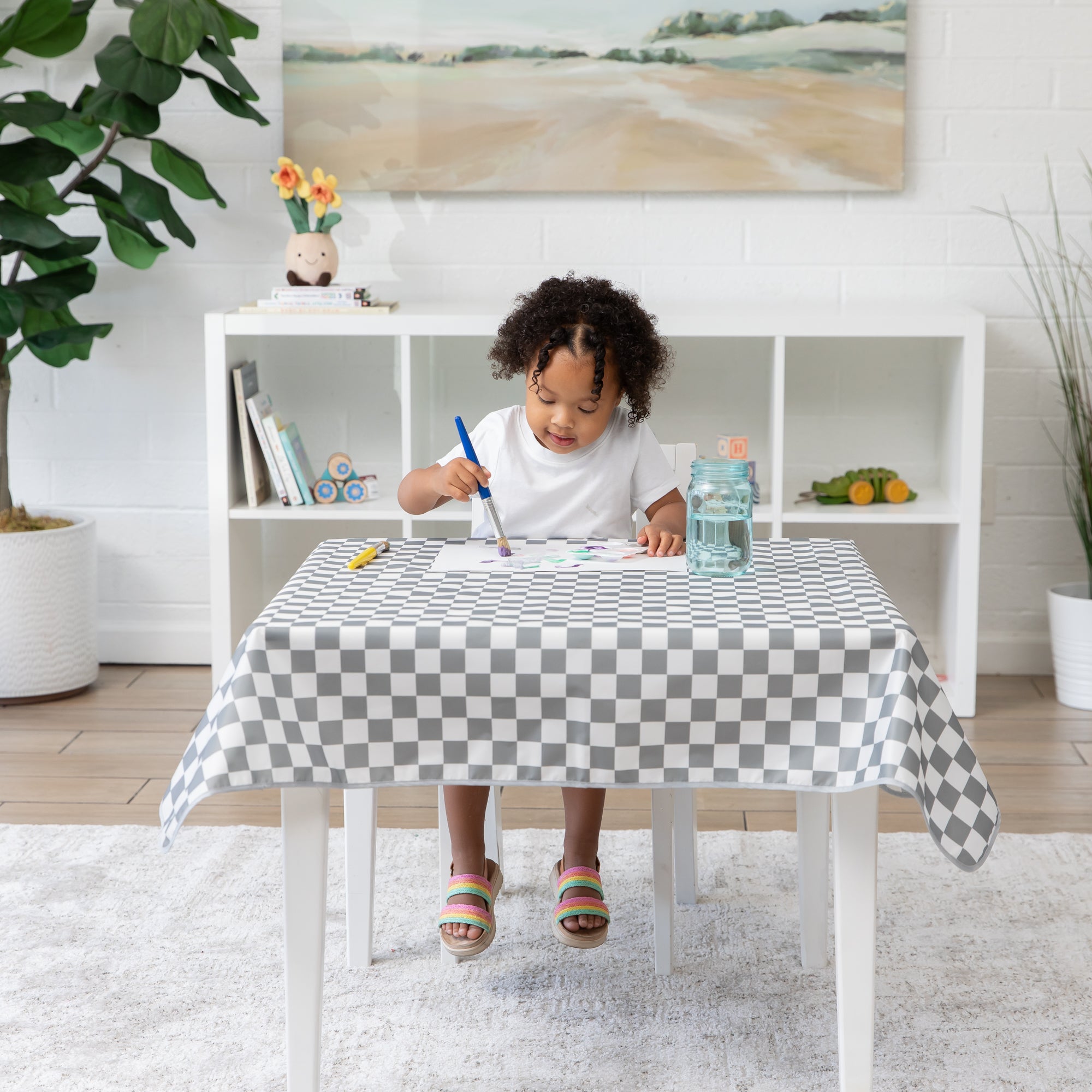 Second chance (no original packaging) - Splat mat - Charcoal Check