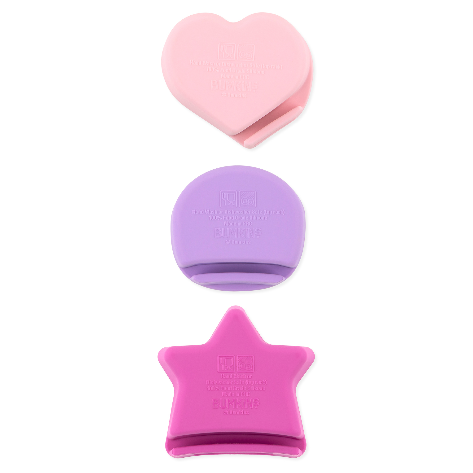 Second Chance (No Original Packaging) - Silicone Little Dippers (3 pack) - Lollipop