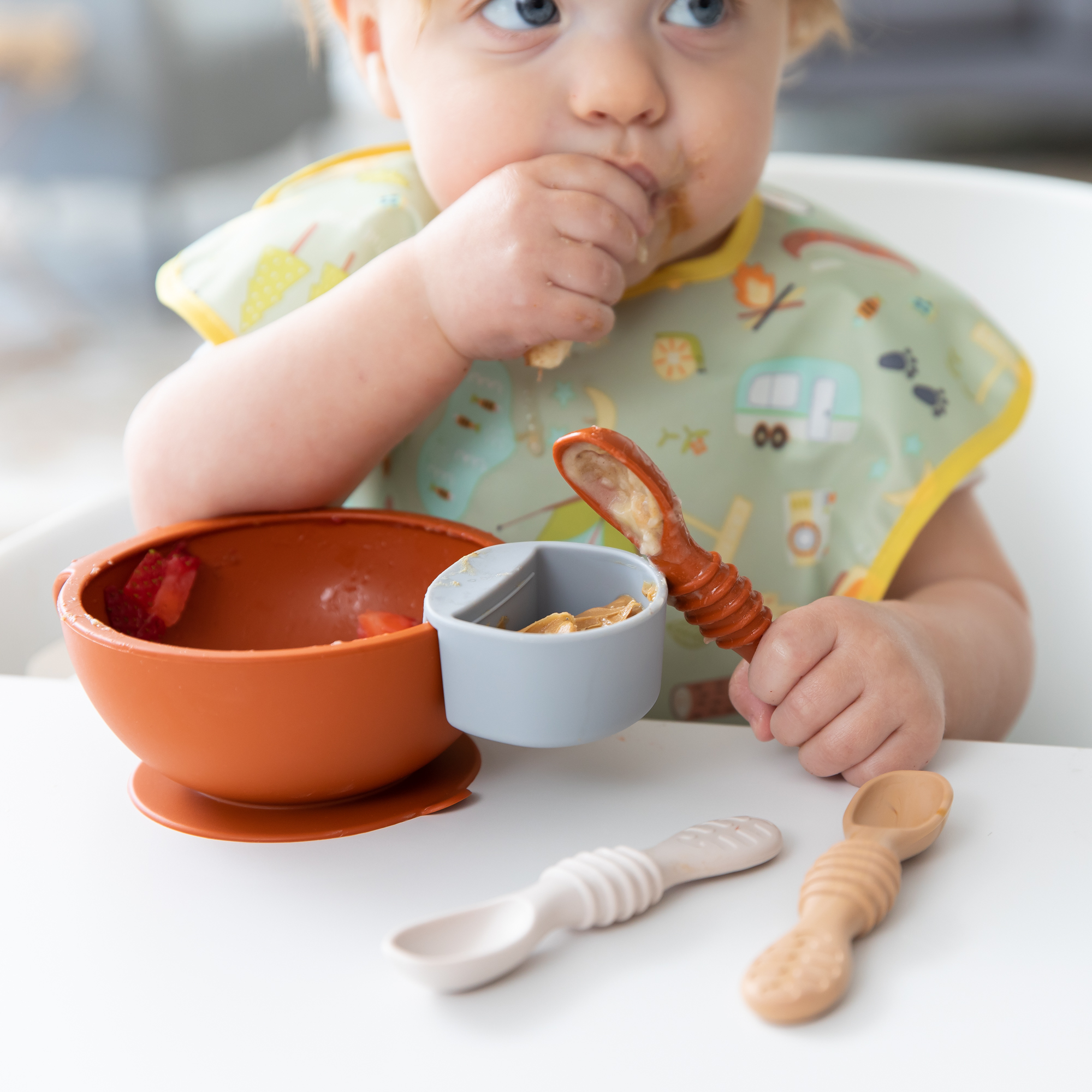 Second Chance (No Original Packaging) - Silicone Little Dippers (3 pack) - Taffy