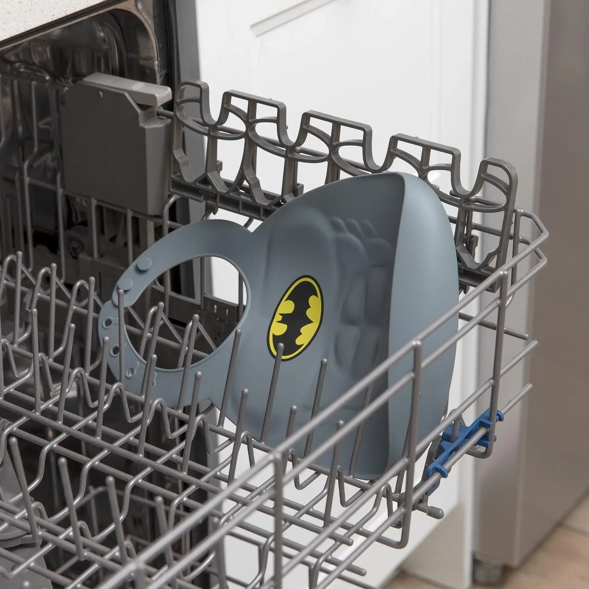 Segunda oportunidad (sin embalaje original) - Babero de silicona - Batman - Gris