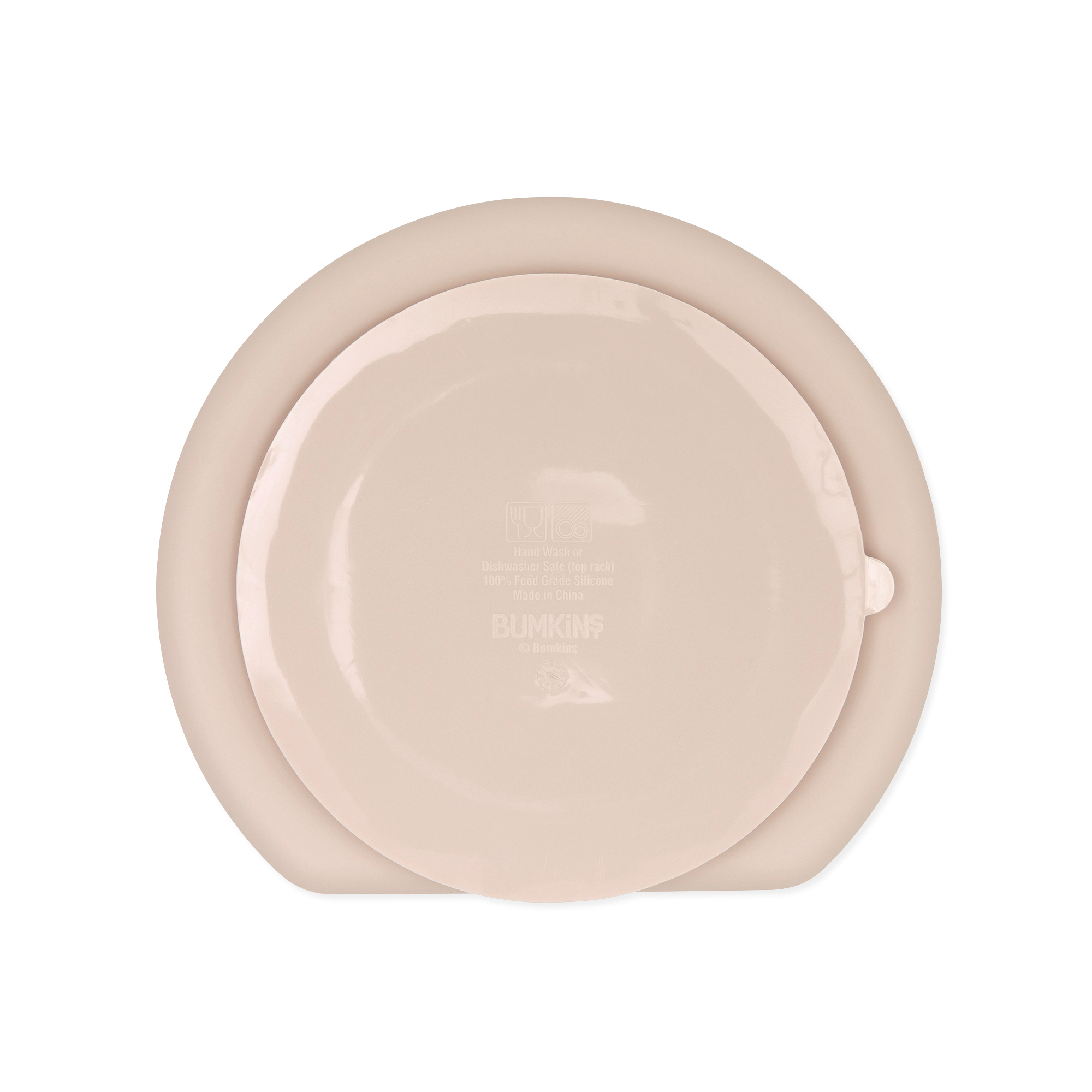 Second chance (no original packaging) - Silicone grip dish (3 section) - Sand