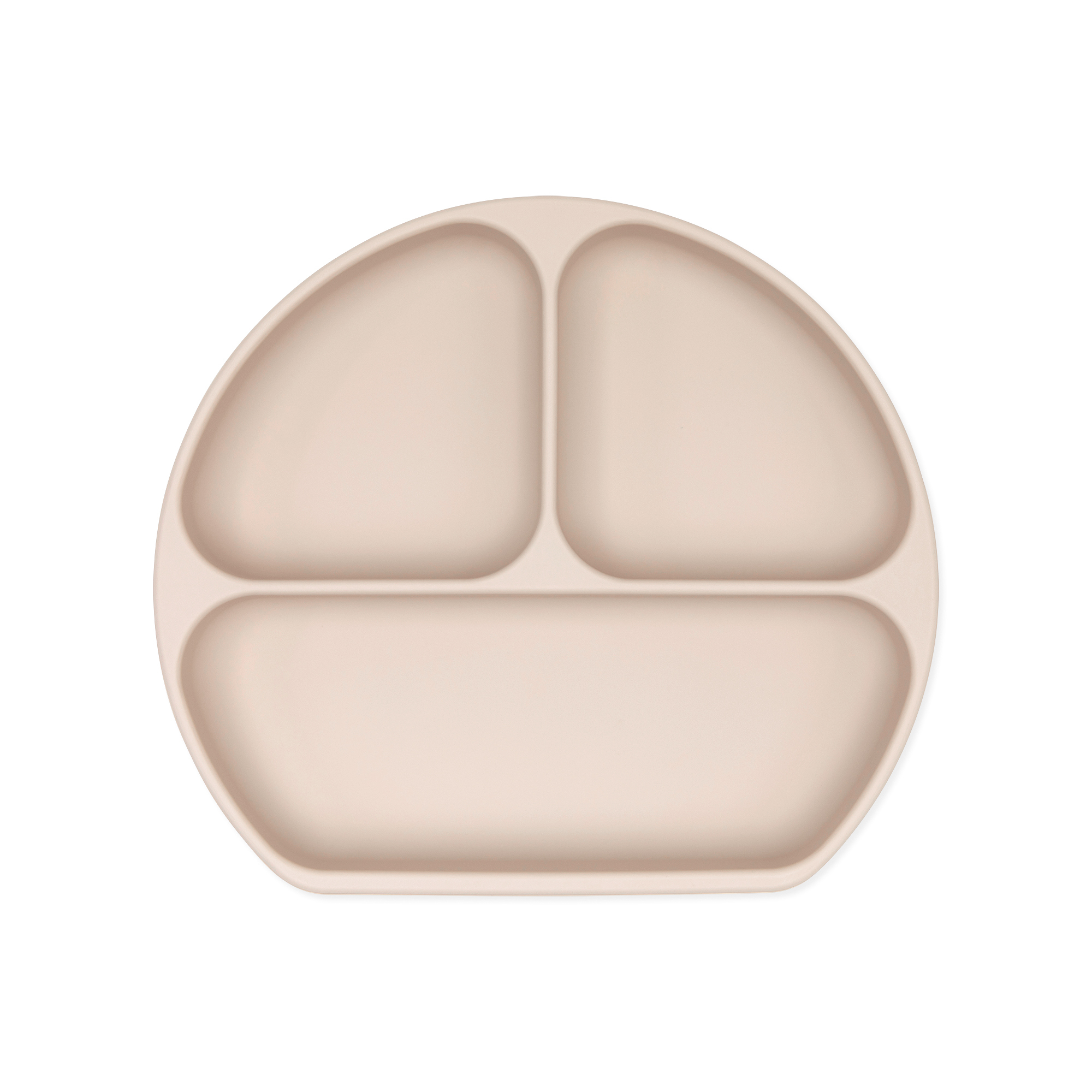 Second chance (no original packaging) - Silicone grip dish (3 section) - Sand