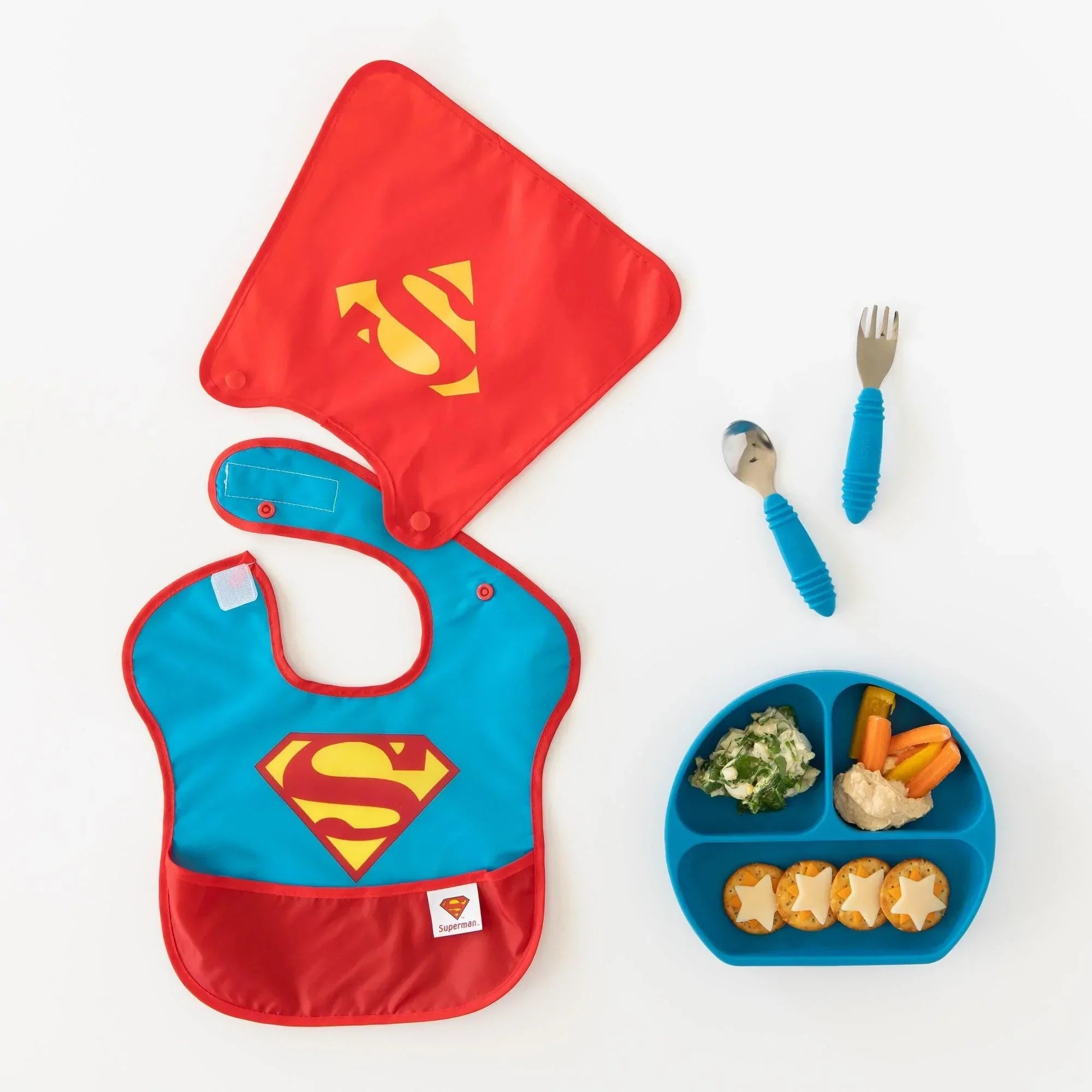 Second chance (no original packaging) - Silicone grip dish (3 section) - Dark Blue