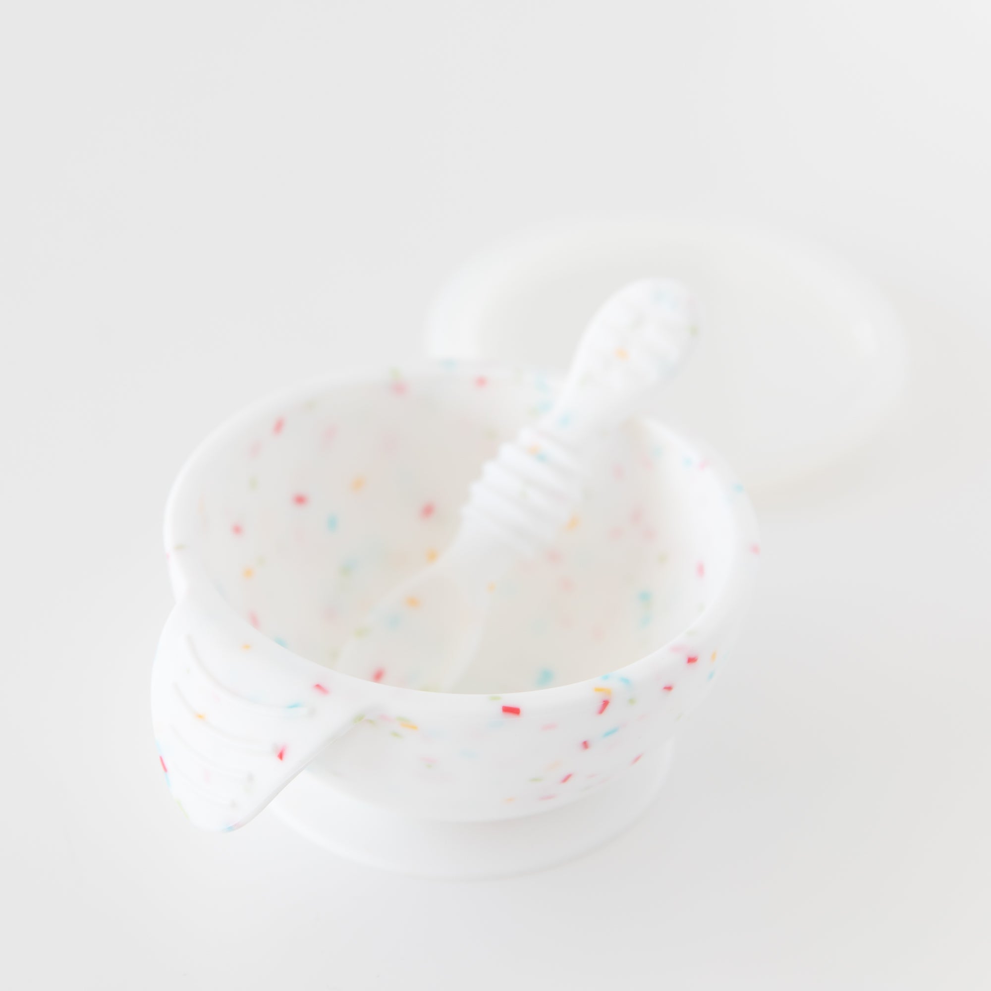 Second chance (no original packaging) - Silicone first feeding set - Vanilla Sprinkle