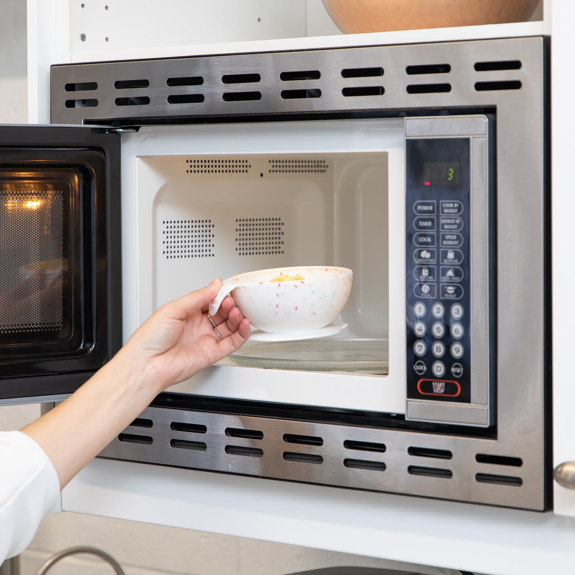 Second chance (no original packaging) - Silicone first feeding set - Vanilla Sprinkle