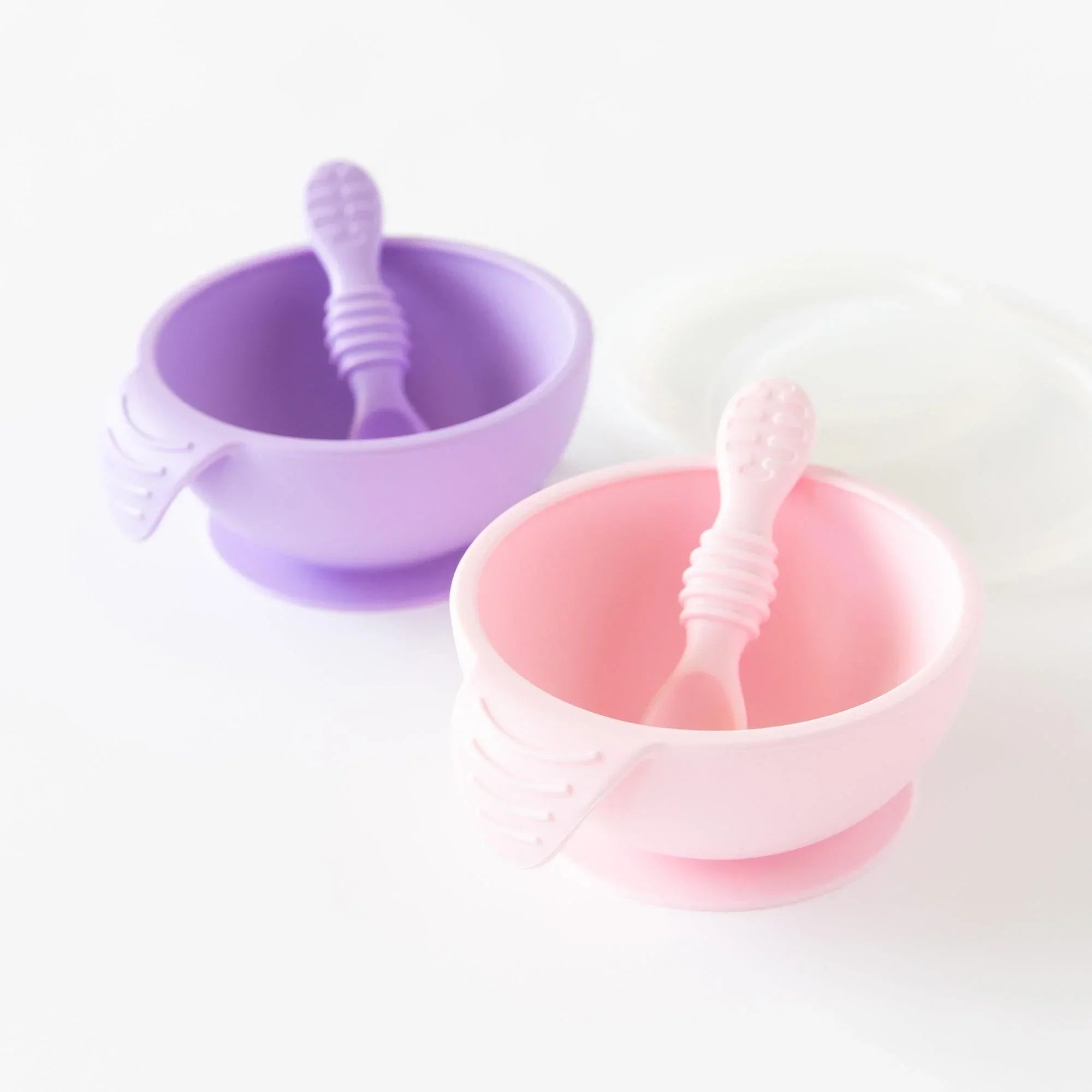 Second Chance (No Original Packaging) - Silicone First Feeding Set - Pink