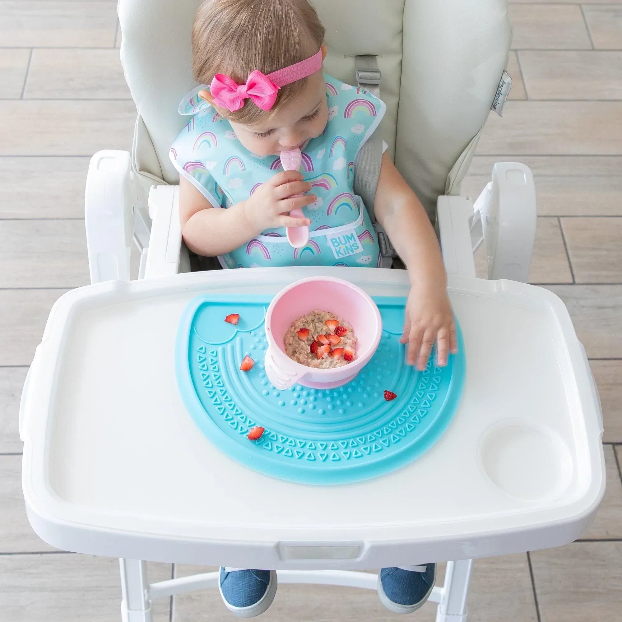 Second Chance (No Original Packaging) - Silicone First Feeding Set - Pink