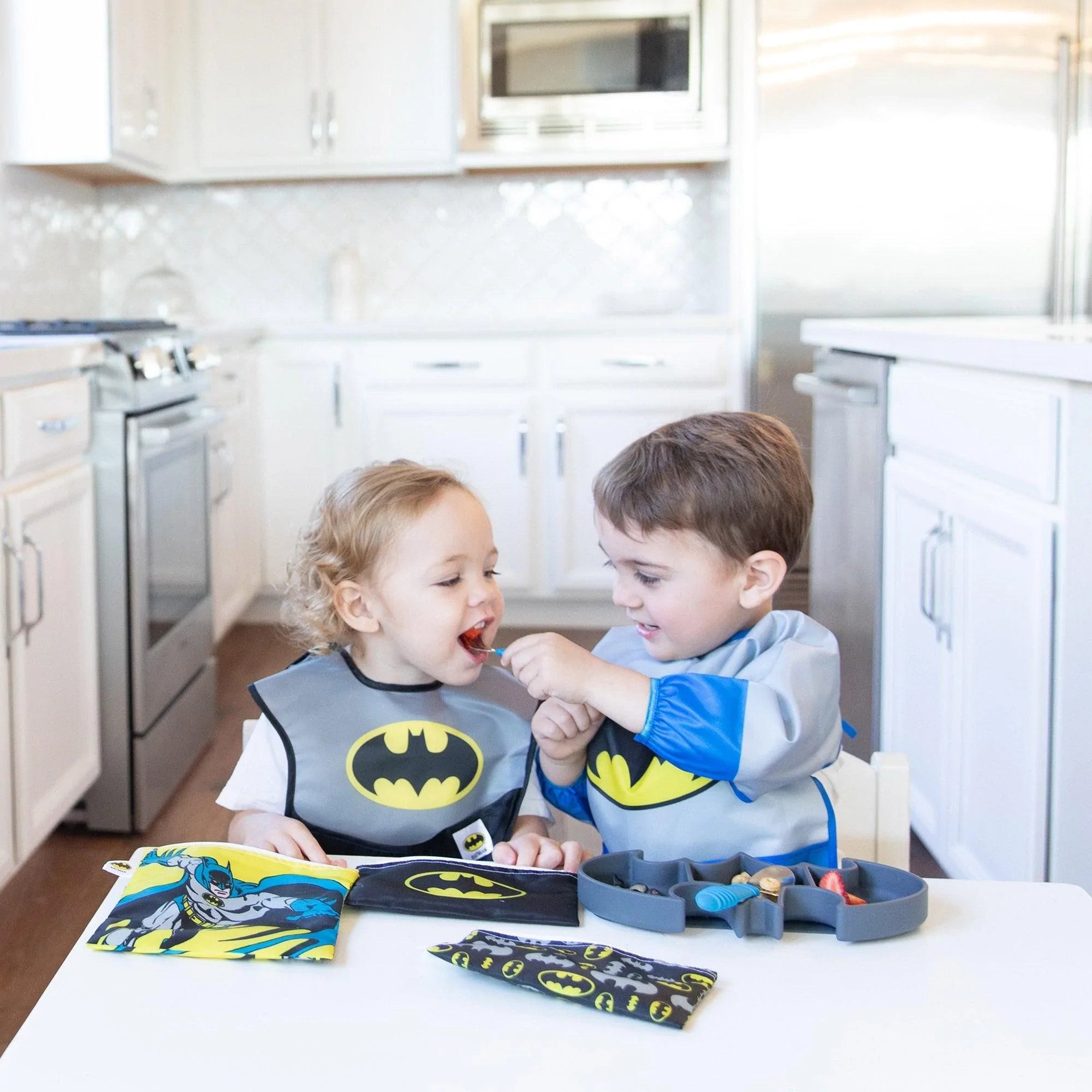 Second Chance (No Original Packaging) - Silicone Grip Dish - Batman - Grey