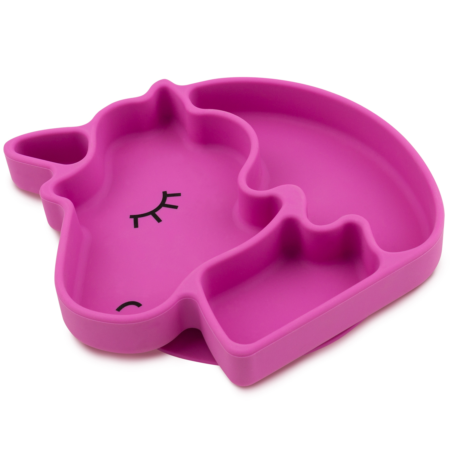 Second Chance (No Original Packaging) - Silicone Grip Dish - Pink Unicorn