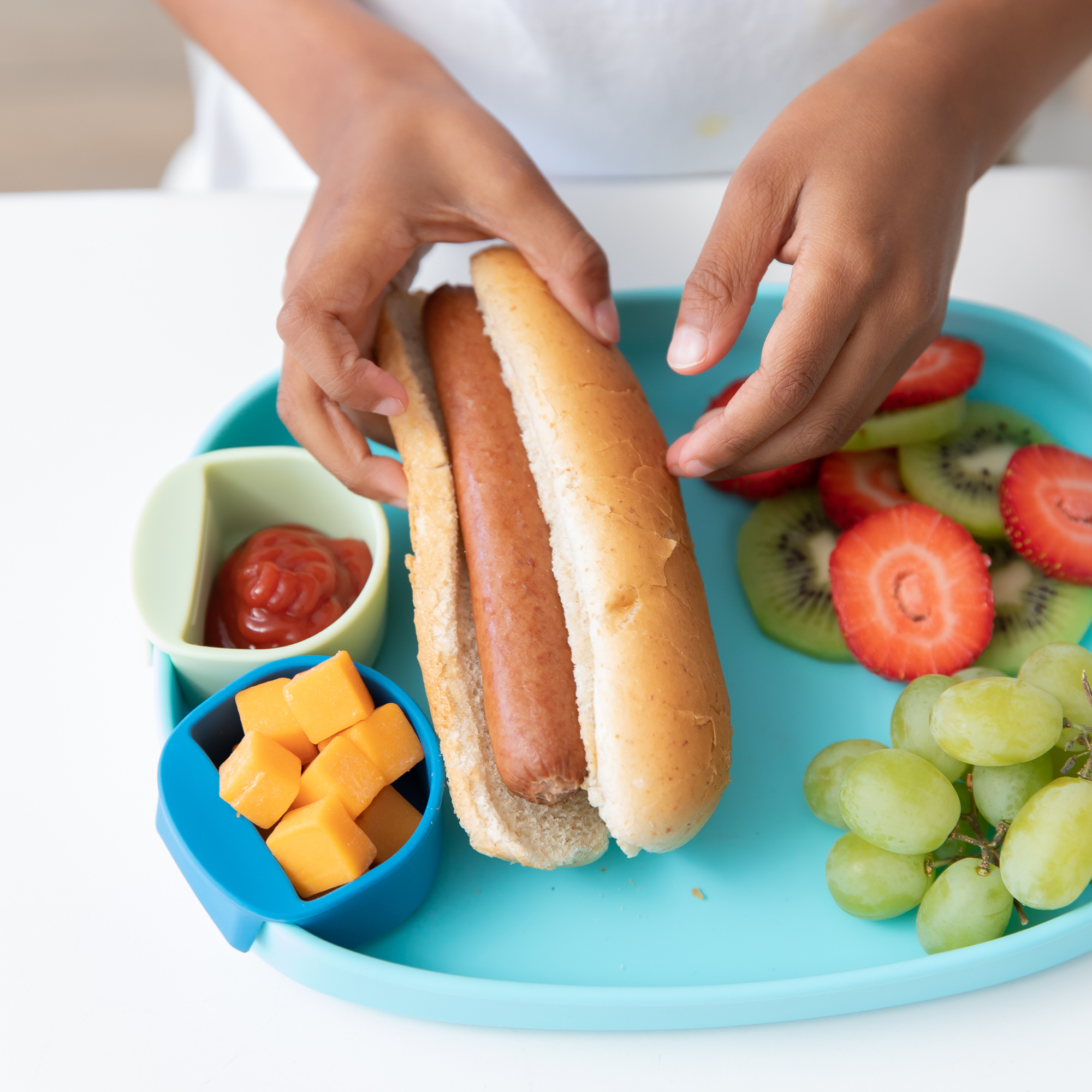 Second chance (no original packaging) - Silicone grip tray - Azul