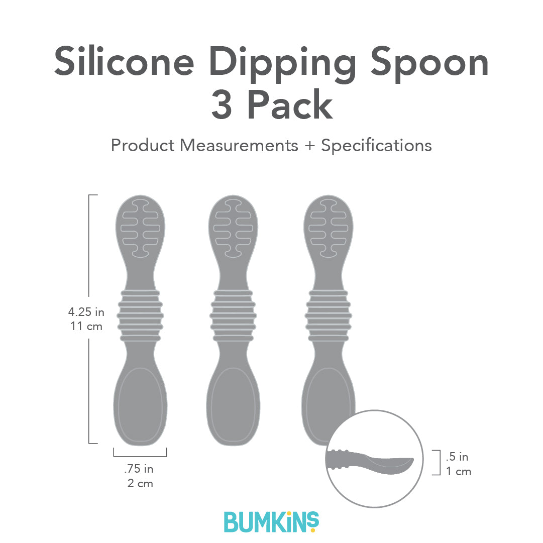 Second Chance (No Original Packaging) - Silicone Dipping Spoons (3 pack) - Lollipop