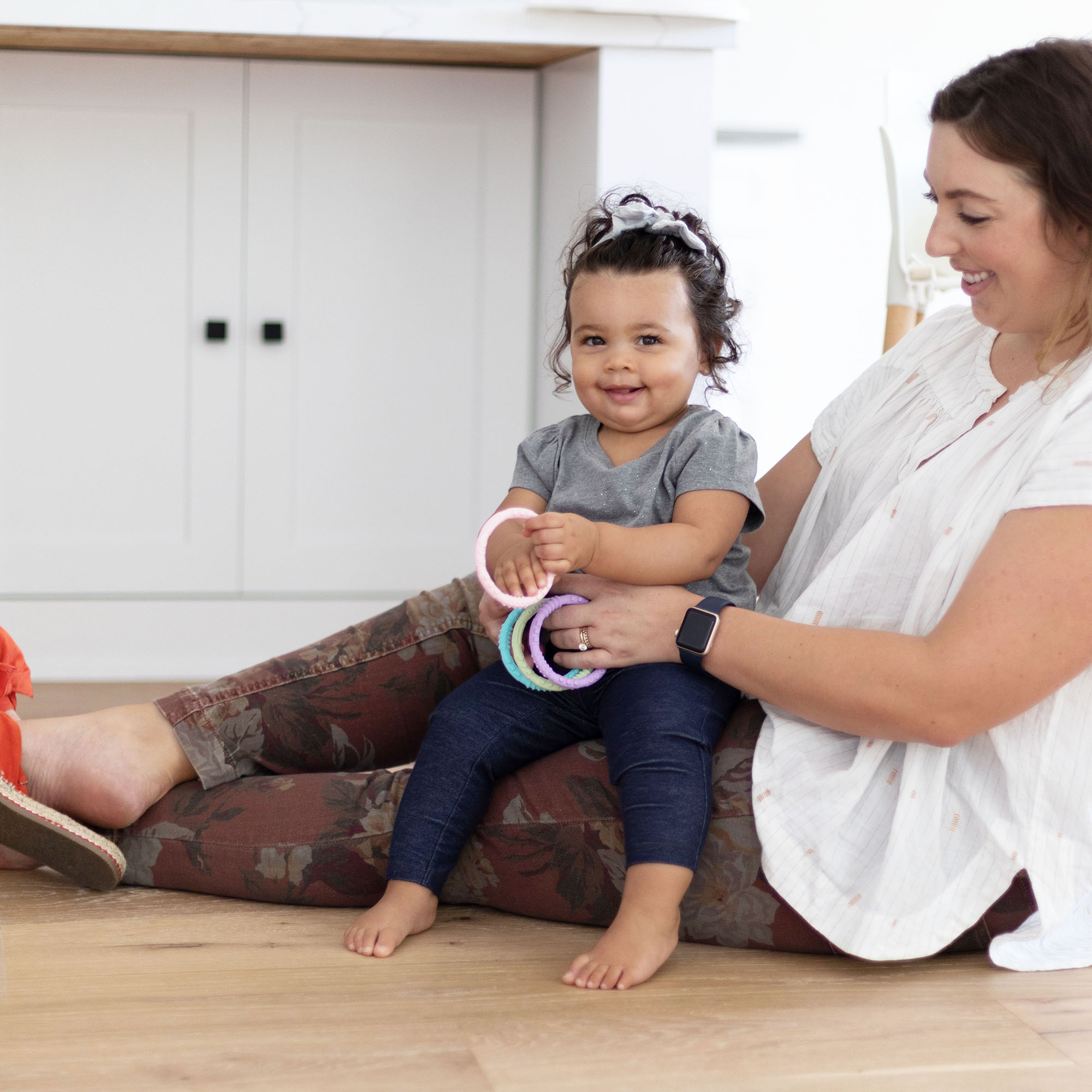 Second chance (no original packaging) - Silicone teething rings (4 pack) - Spring