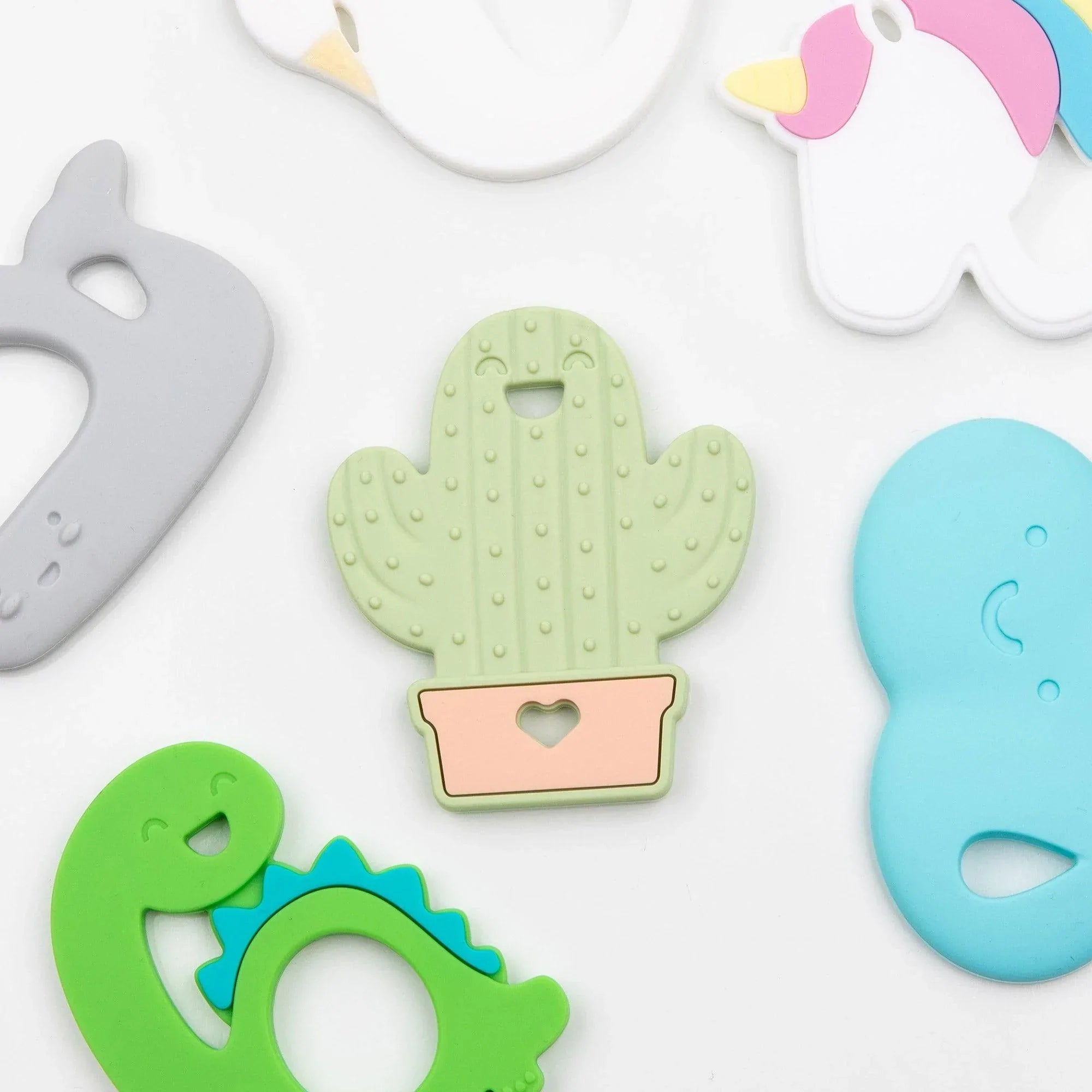 Second chance (no original packaging) - Silicone teether - Cactus
