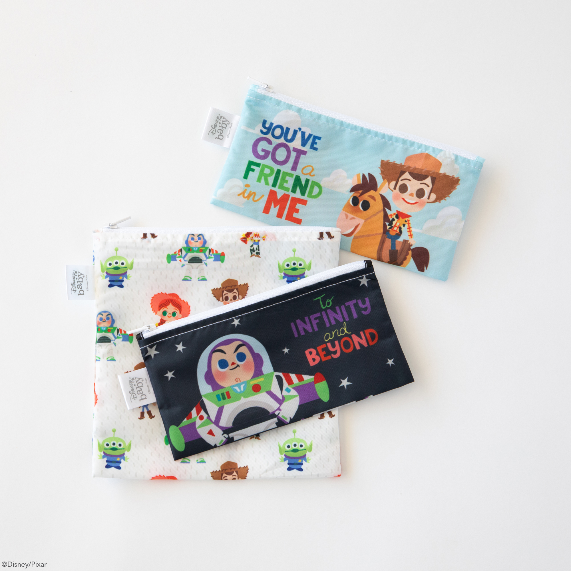 Second chance (no original packaging) - Reusable snack bag (3 pack) - Disney Toy Story