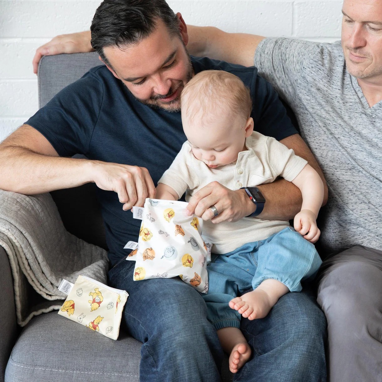 Segunda Oportunidad (sin embalaje original) - Bolsa para Snacks (paquete de 3) - Disney Winnie the Pooh and Friends