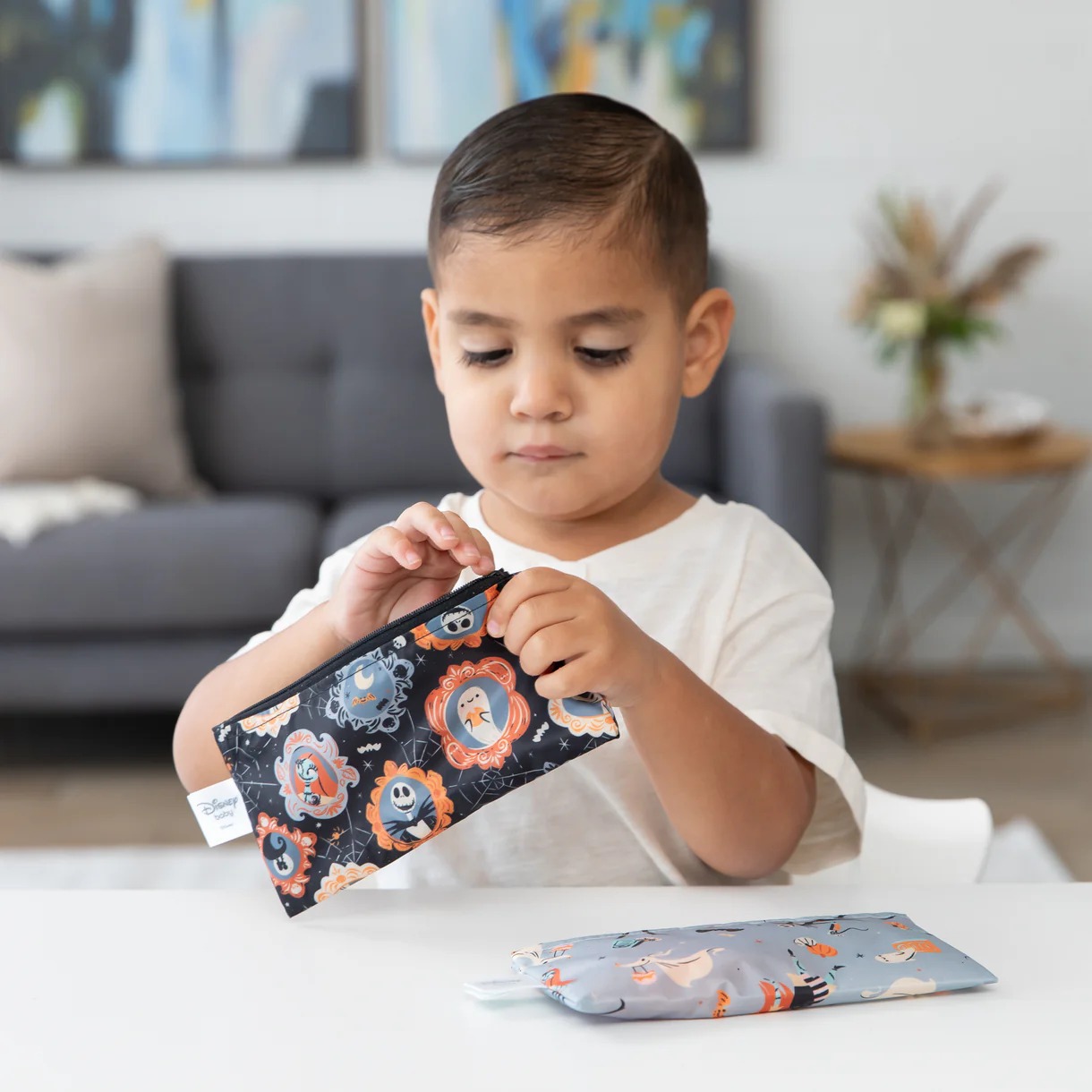 Zweite Chance (ohne Originalverpackung) - Wiederverwendbare Snackbeutel - Klein (2er-Pack) - Disney Everyday is Halloween