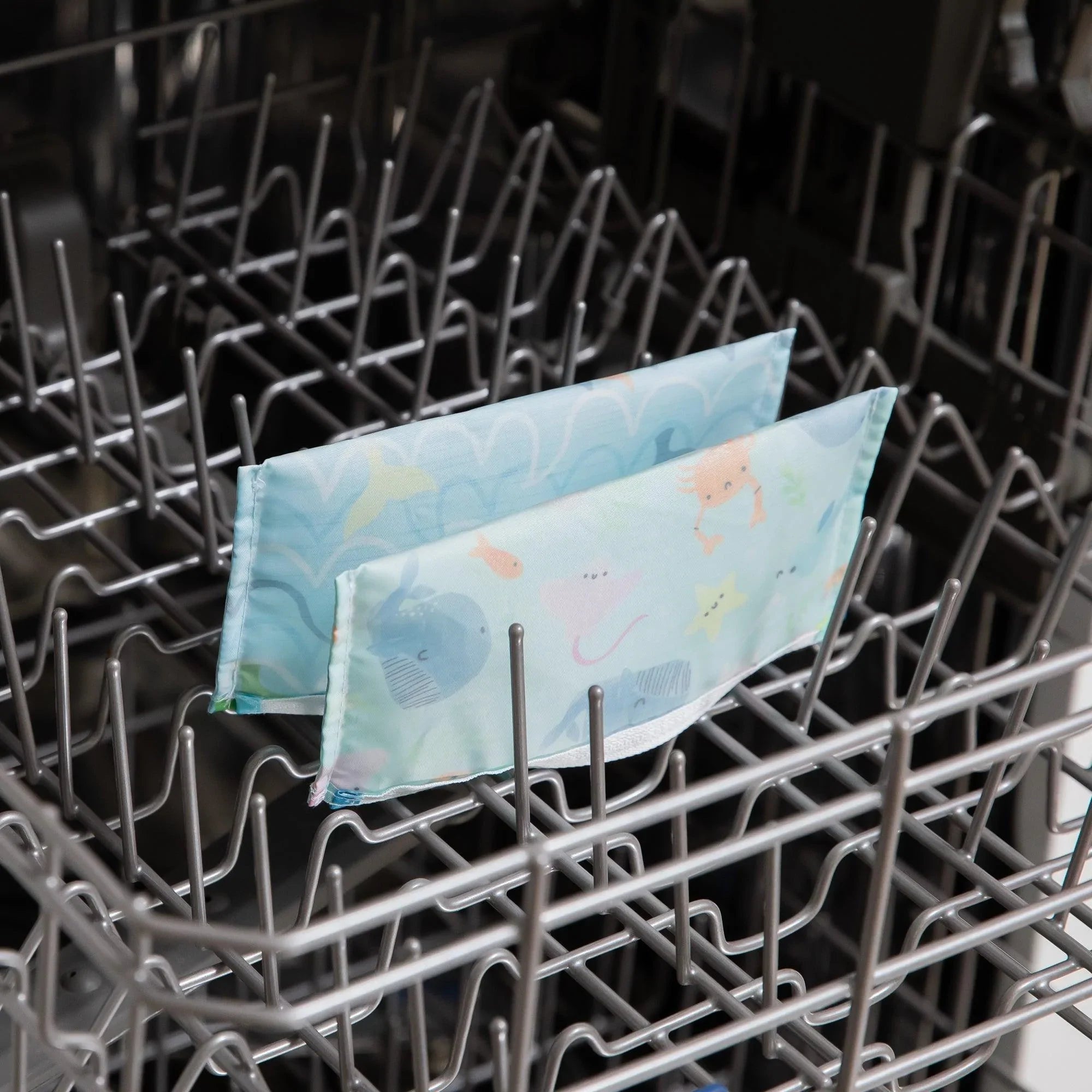 Second chance (no original packaging) - Reusable snack bag - Small (2 pack) - Ocean Life & Whale Tail