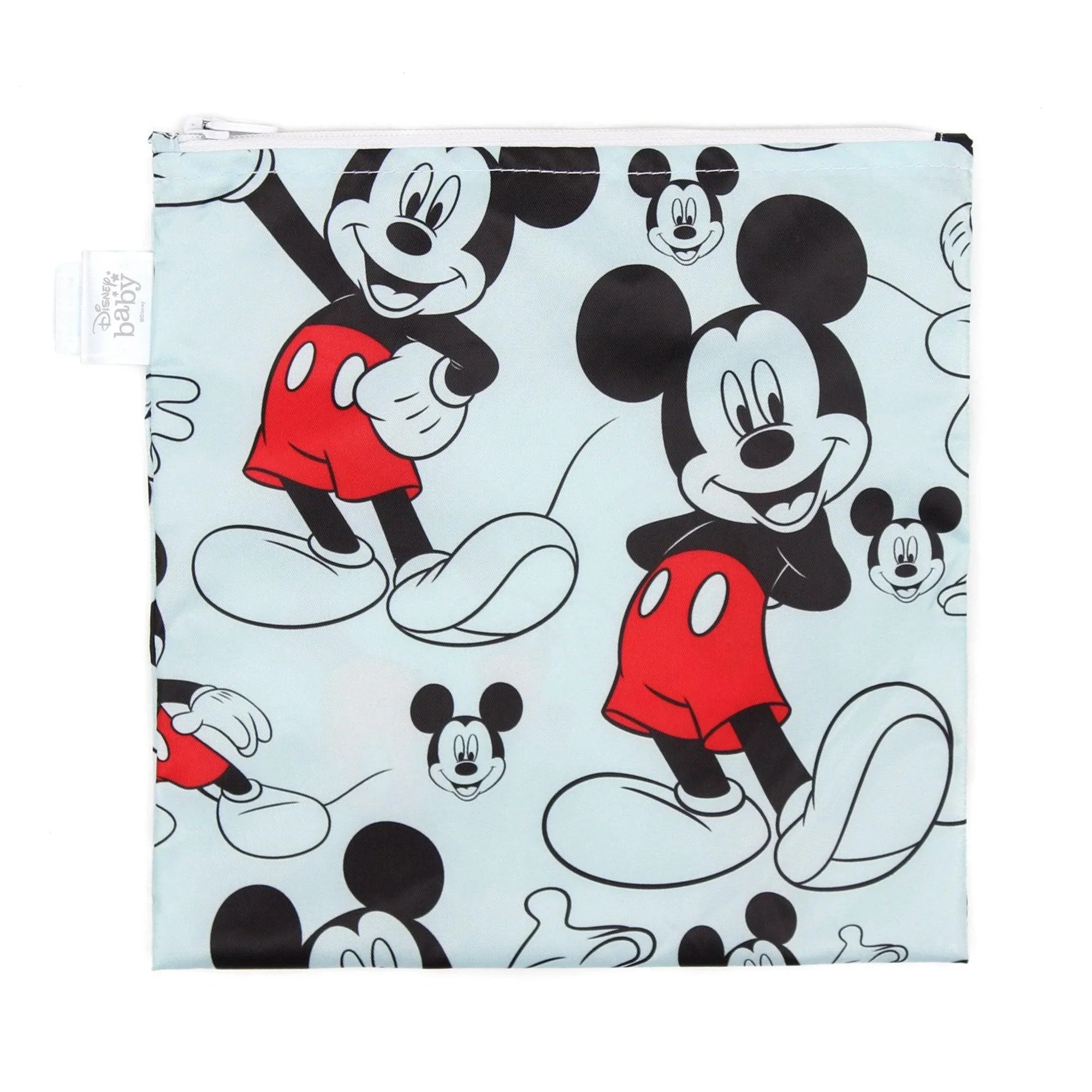 Second chance (no original packaging) - Reusable snack bag - Large - Disney Mickey Mouse - Blue