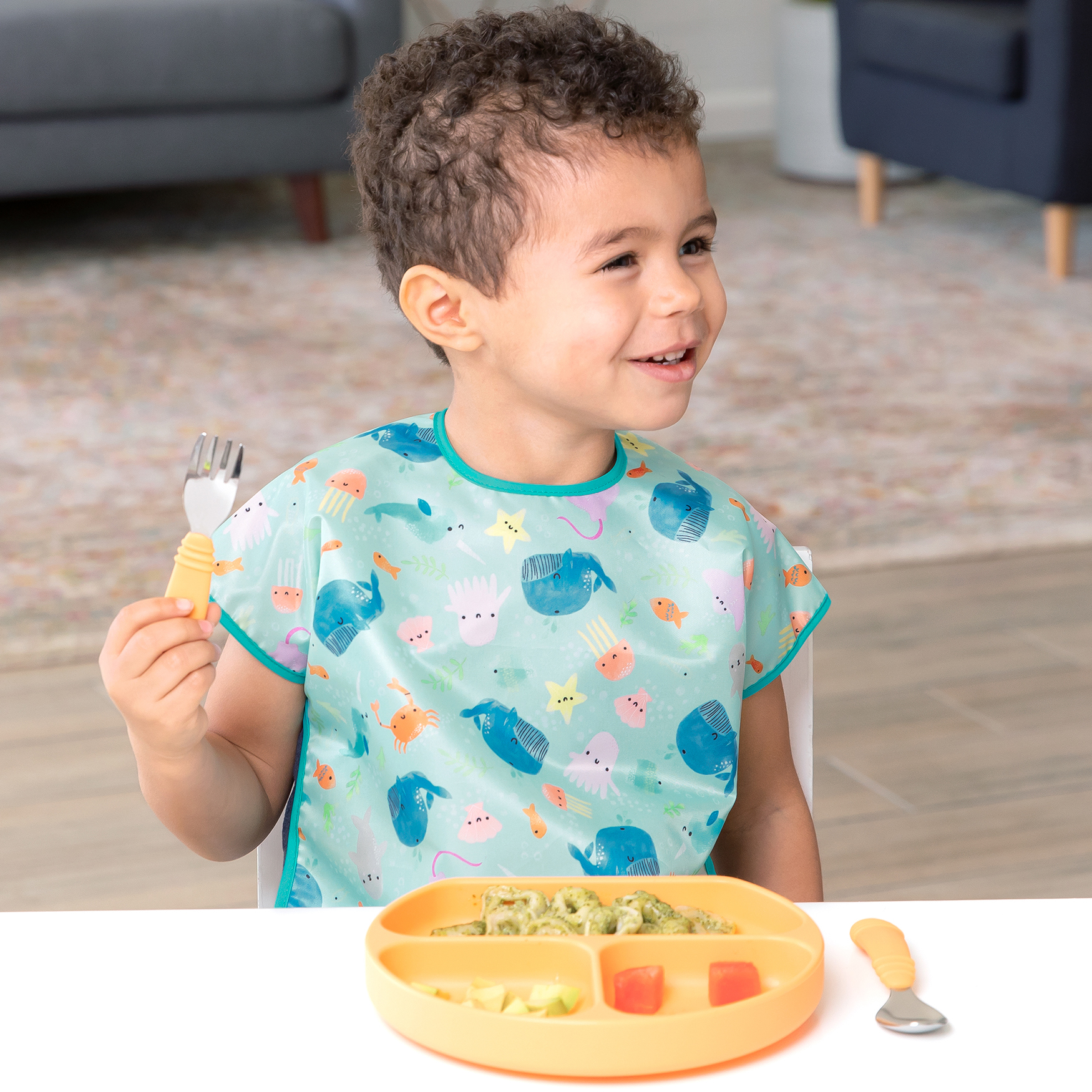 Second chance (no original packaging) - Junior bib - Ocean Life