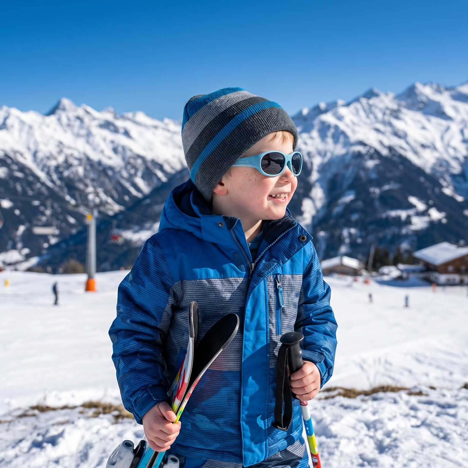 Fit - Kindersonnebrille - Cendre Blue Grey
