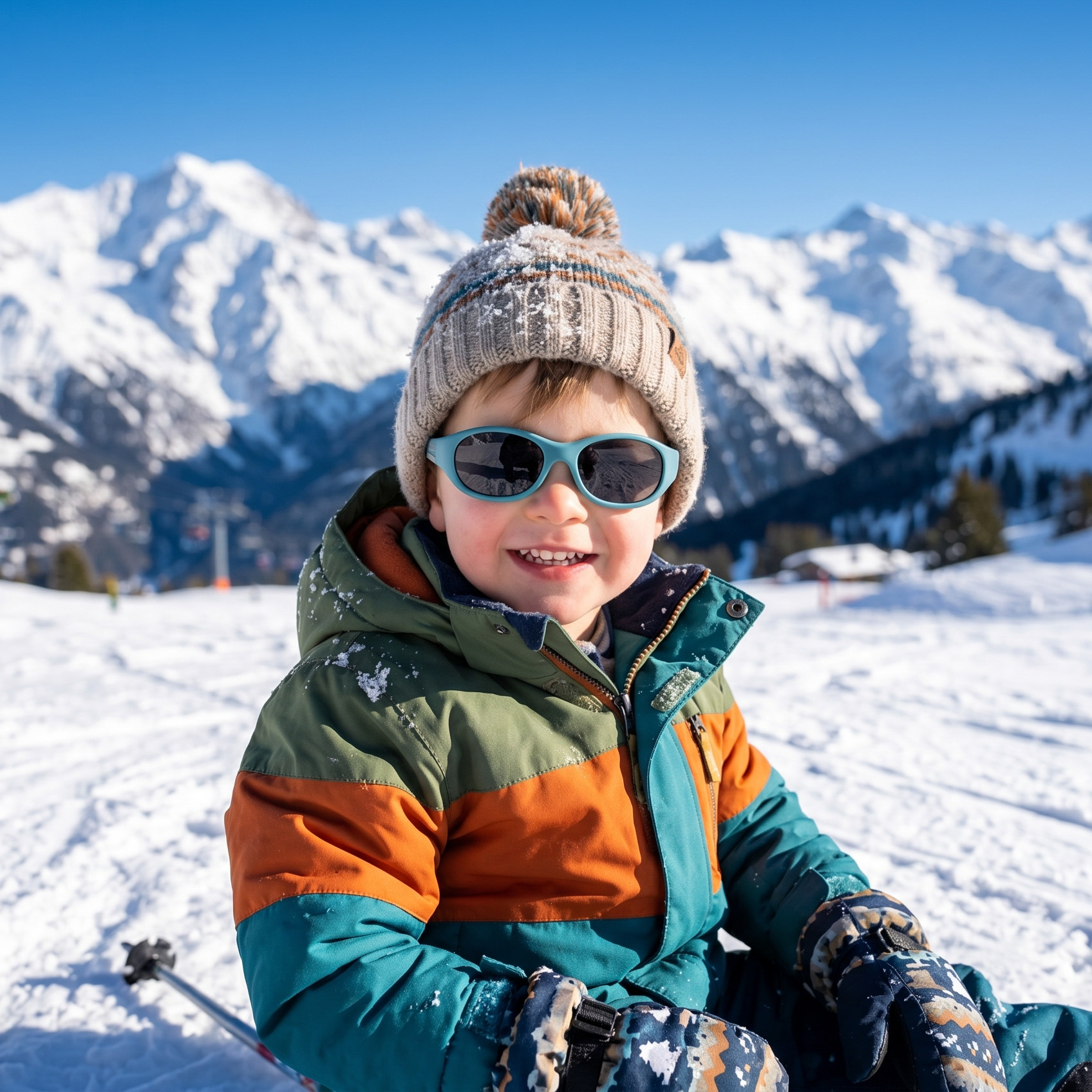 Fit - Kindersonnebrille - Cendre Blue Grey