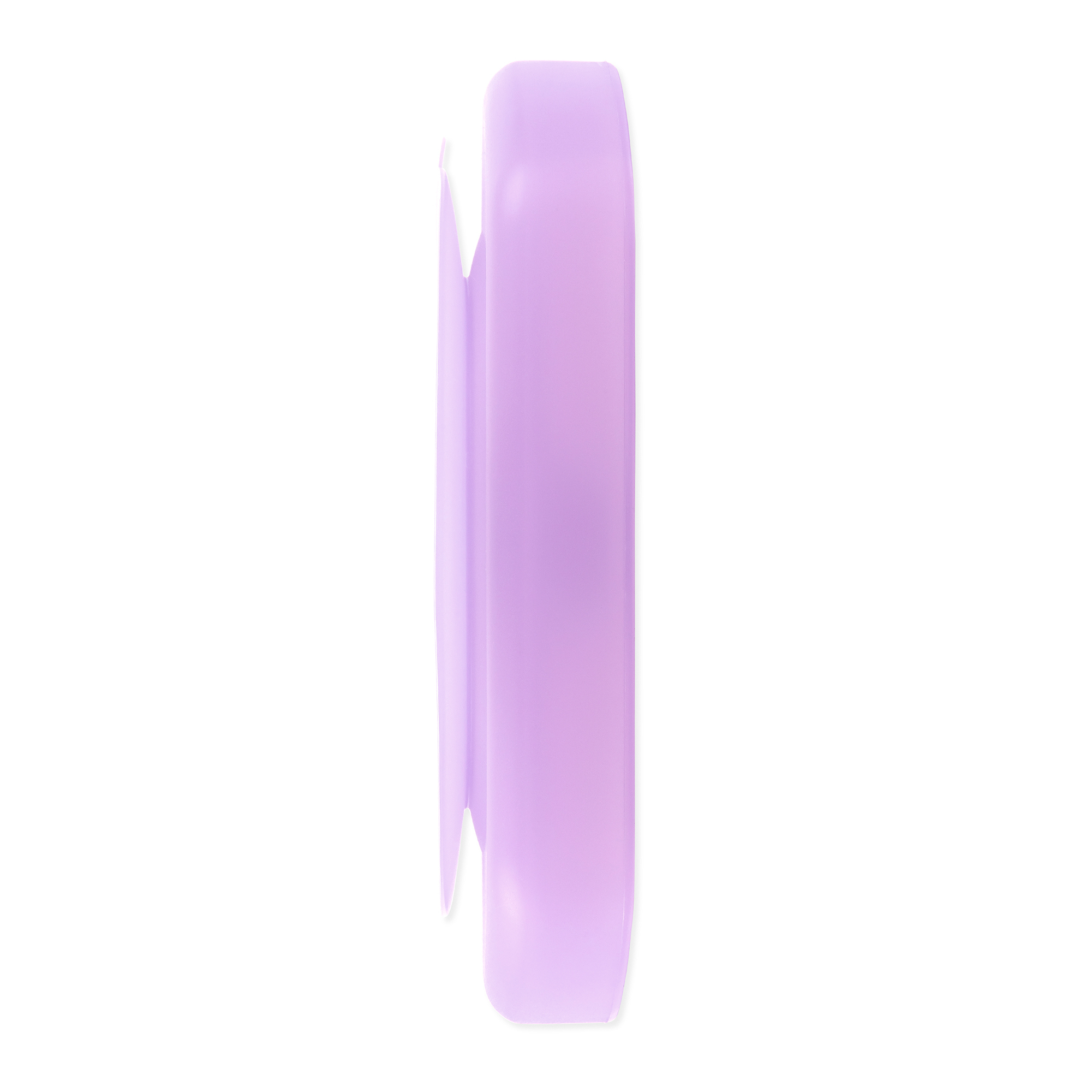 Plato Adherente de Silicona (3 compartimentos) - Morado Jelly