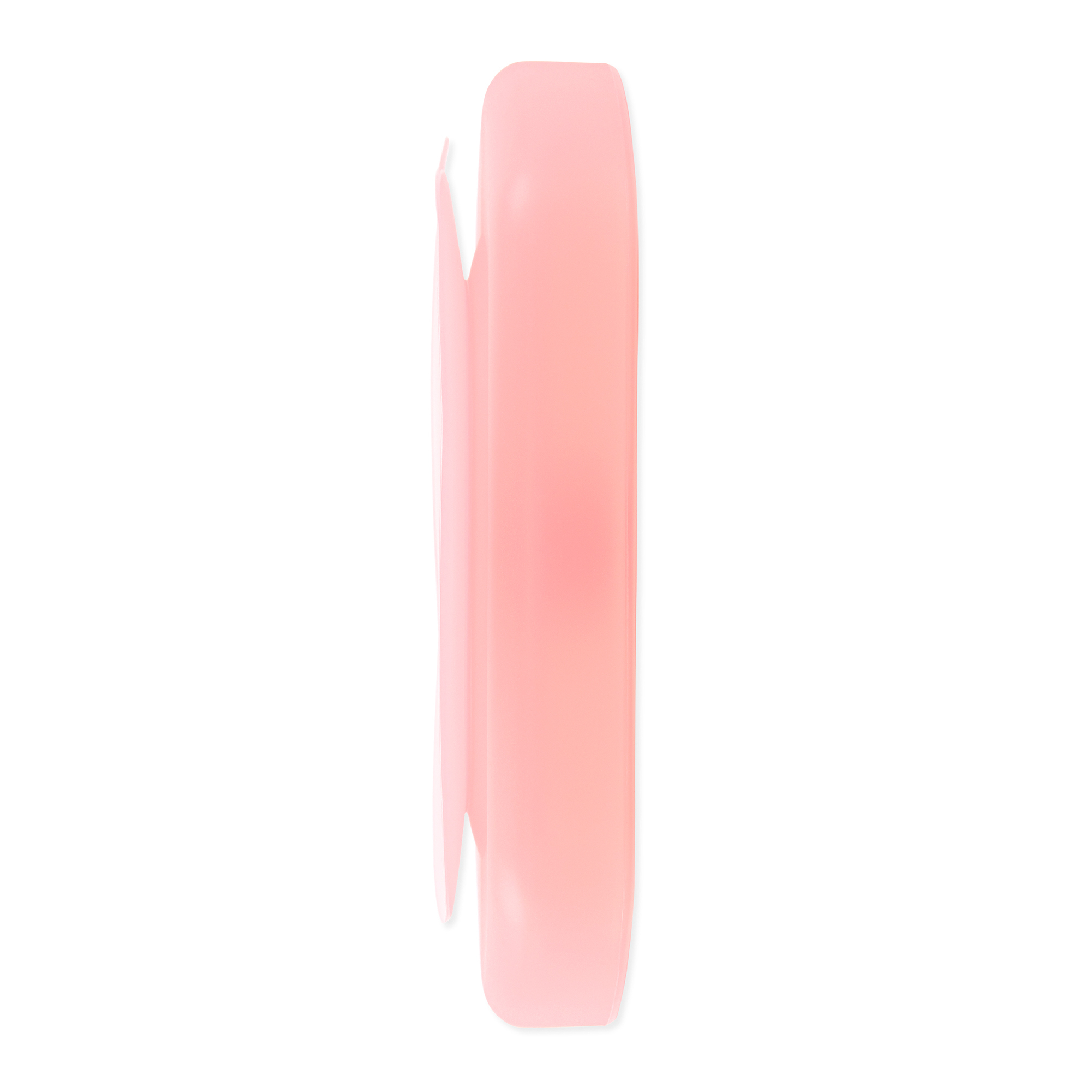 Silicone Grip Dish (3 section) - Pink Jelly