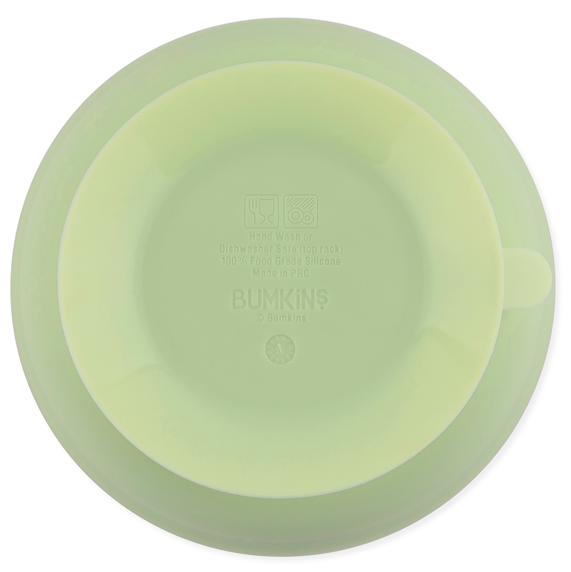 Silicone Grip Bowl - Sage