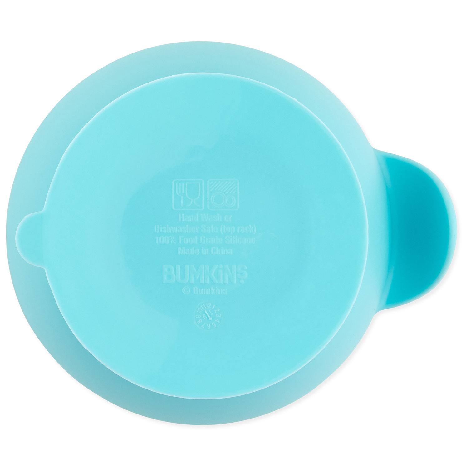 Ensemble de Premier Repas en Silicone - Bleu