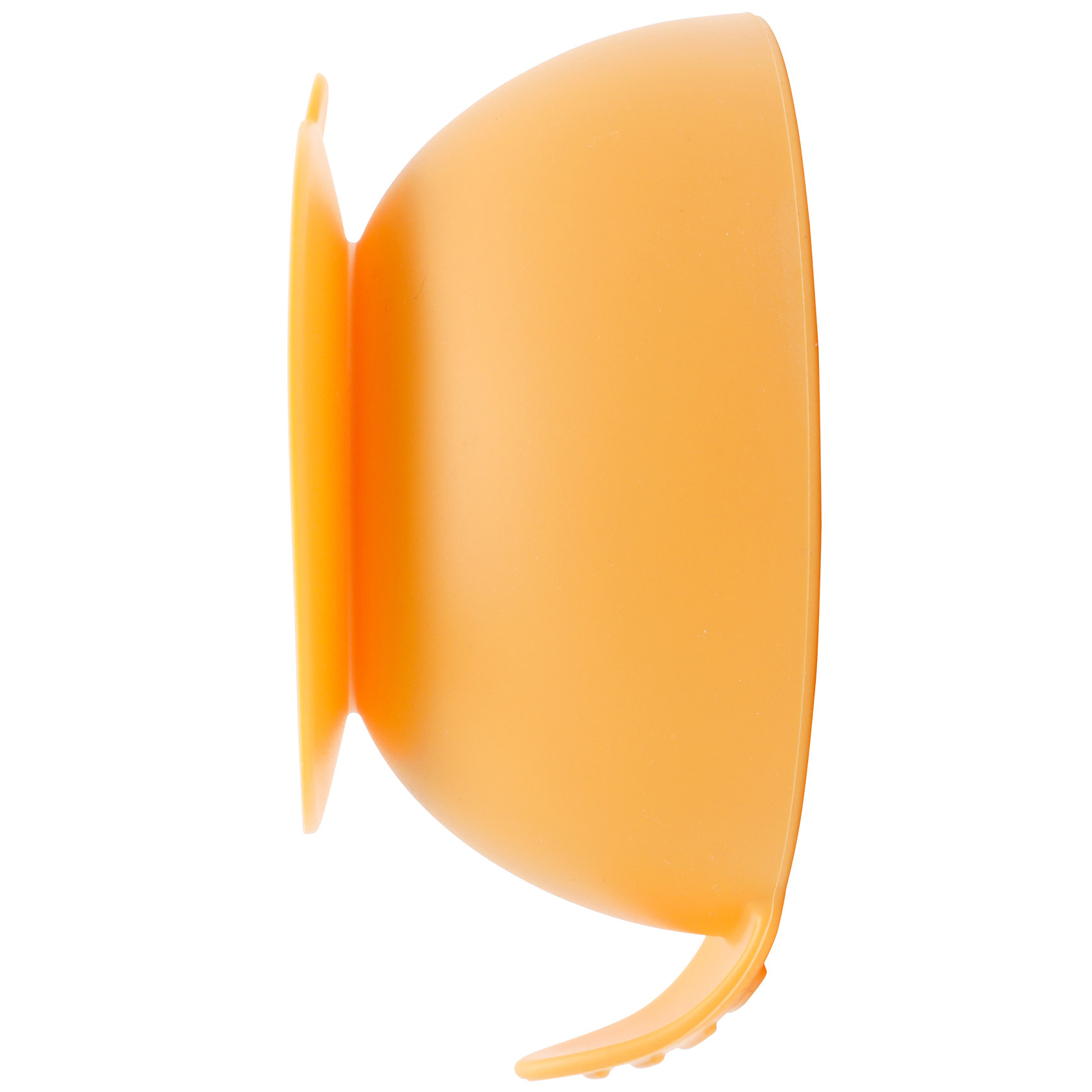 Erstes Fütterungsset aus Silikon - Orange