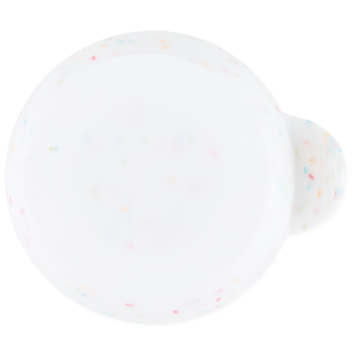 Siliconen Eerste Baby Eetset - Vanille Sprinkle