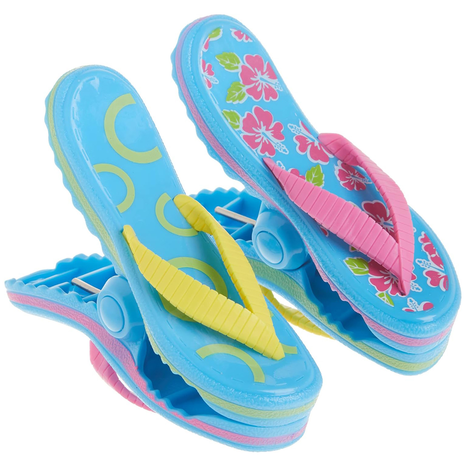 Boca Clips® - Flip Flop Hibiscus