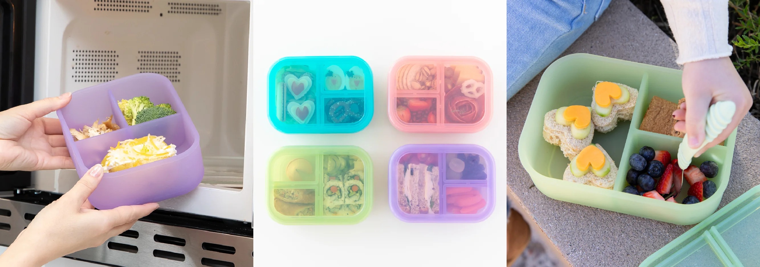 Bumkins Silicone Bento Boxes