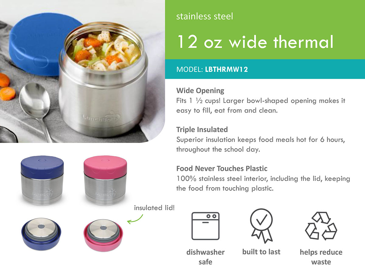 LunchBots Wide Thermal 350ml