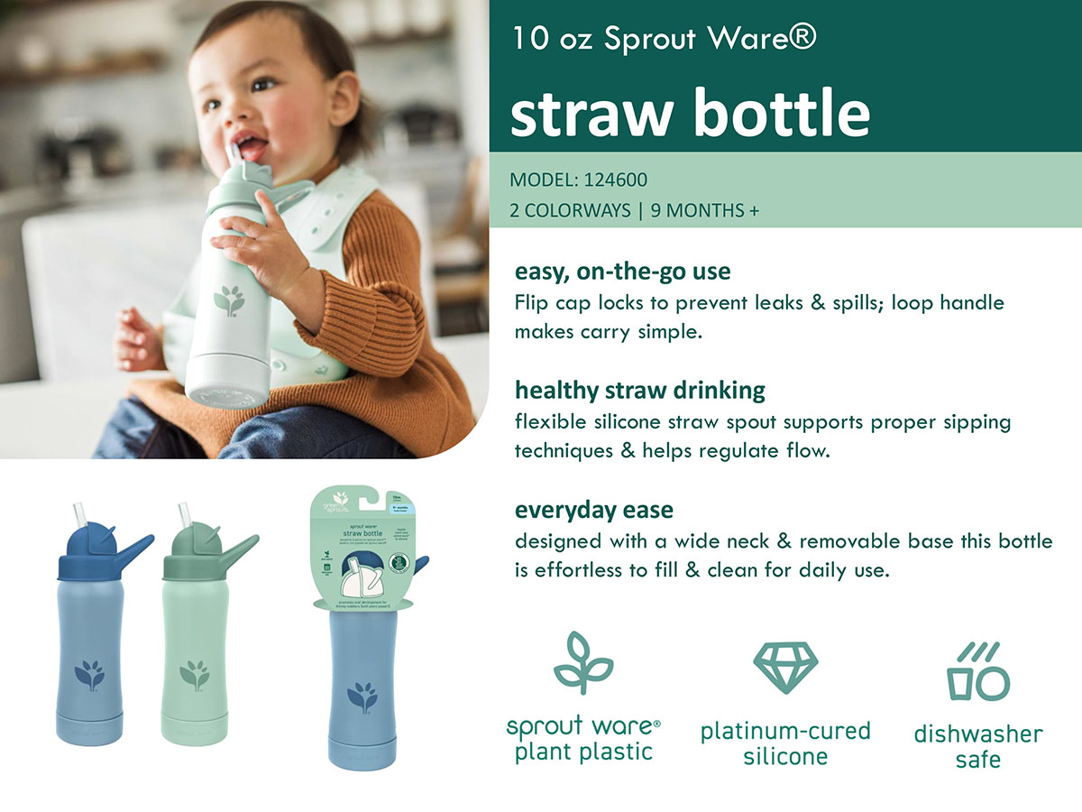 Green Sprouts Straw Bottles