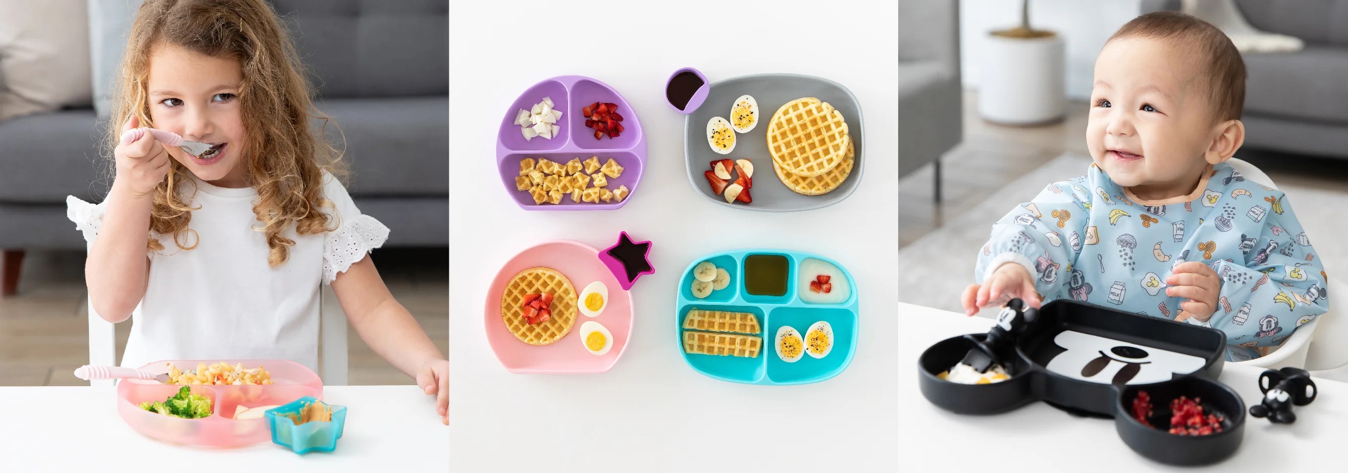 Bumkins Silicone Grip Dishes