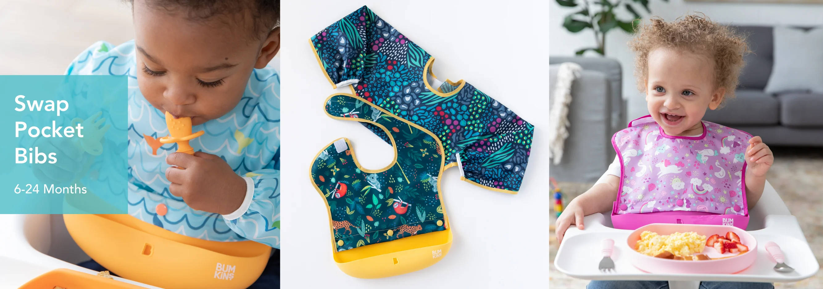 Bumkins Swap Pocket Bibs