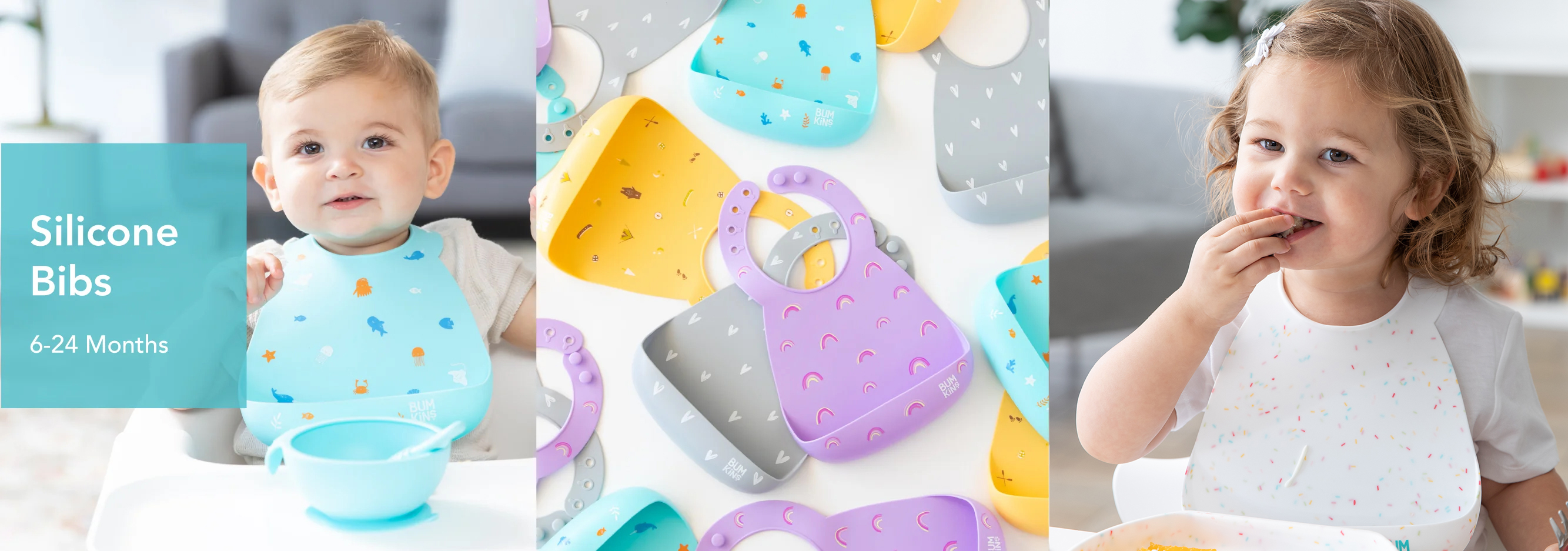 Bumkins Silicone Bibs