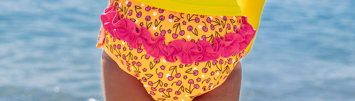 Green Sprouts Eco Ruffle Snap Swim Diapers