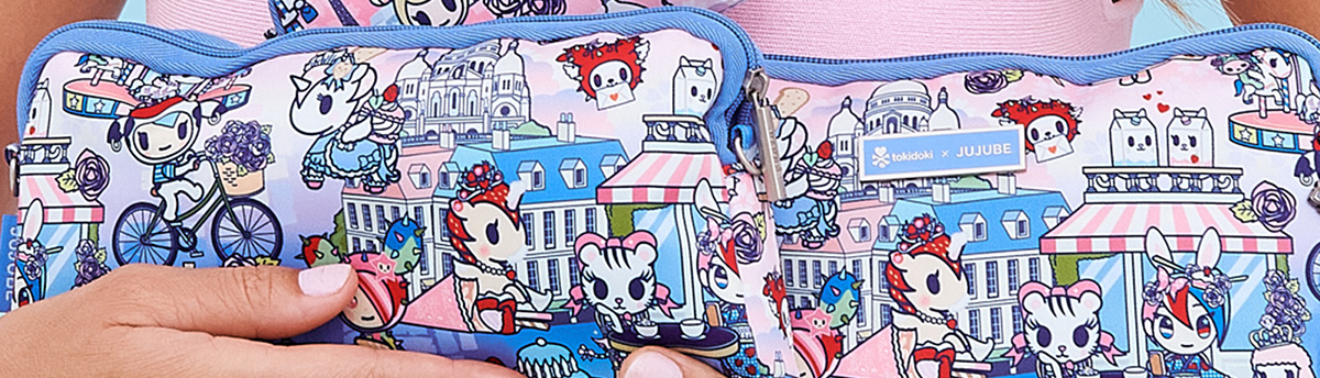 JuJuBe tokidoki C'est la vie &agrave; Paris